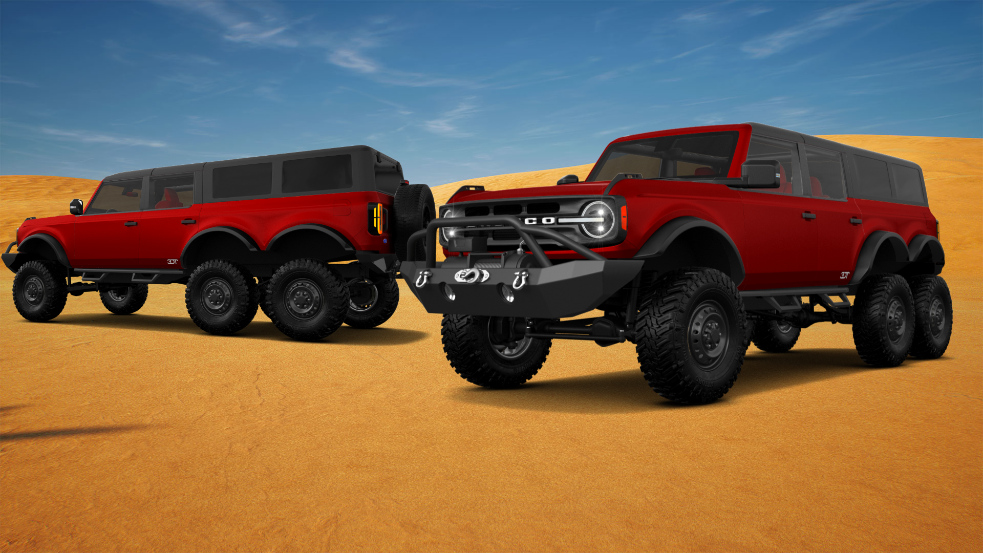 Ford Bronco 6X6 4 Door pickup truck 2021 tuning