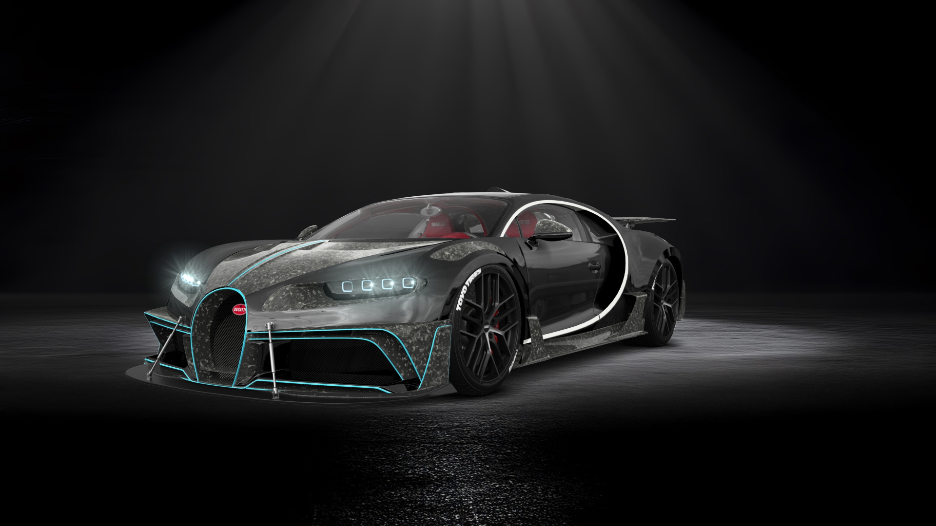 Bugatti Chiron 2 Door Coupe 2016