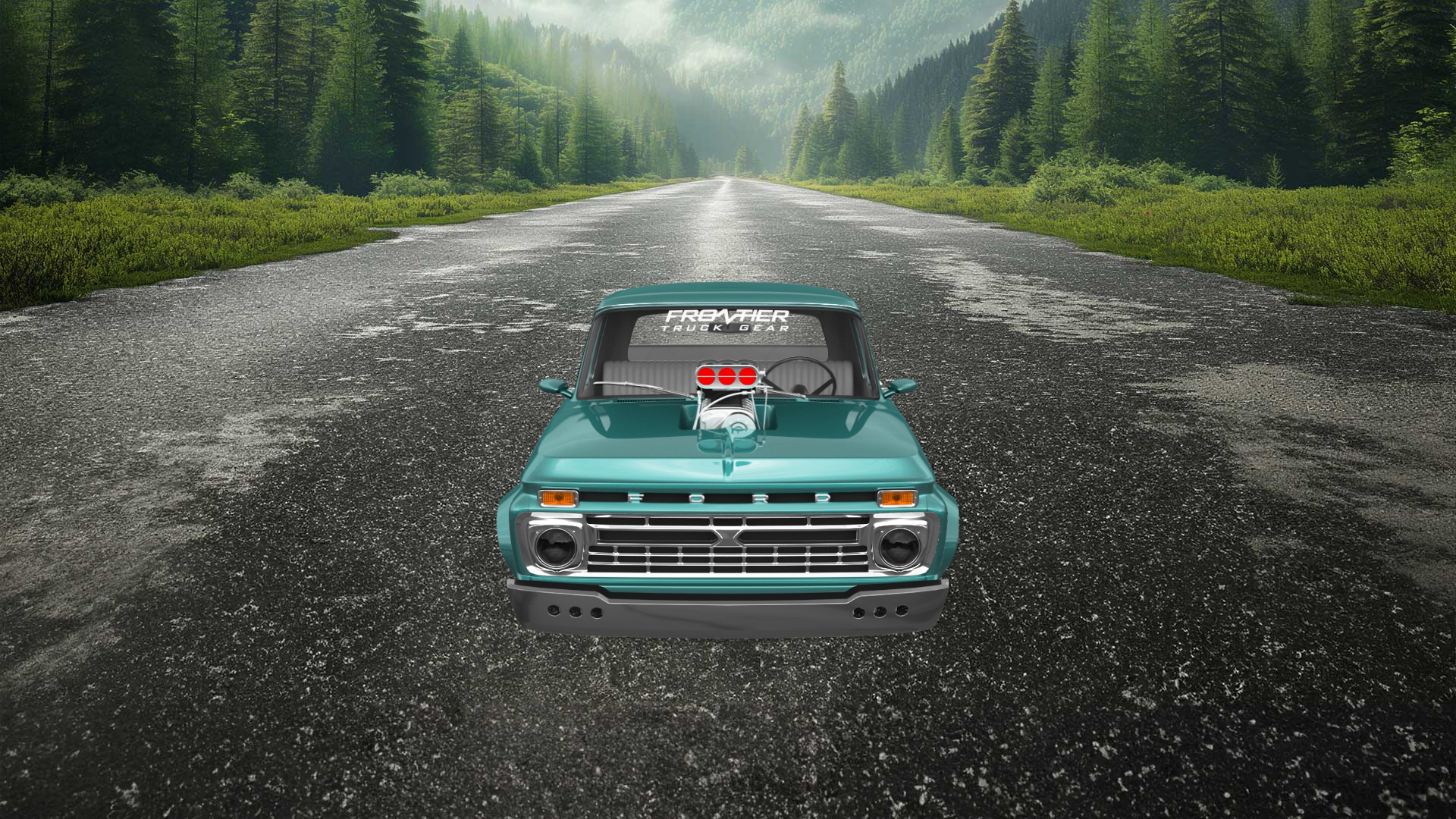 Ford F-100 Custom Cab 2 Door pickup truck 1966 Images