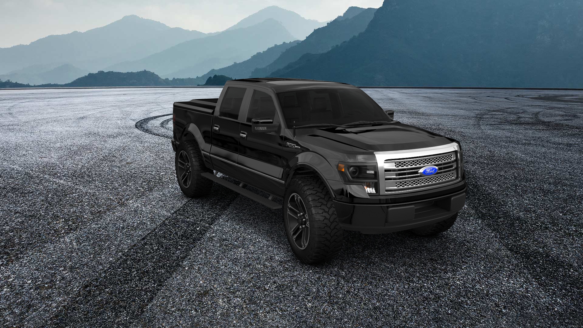 Ford F-150 Crew Cab 4 Door pickup truck 2013 tuning