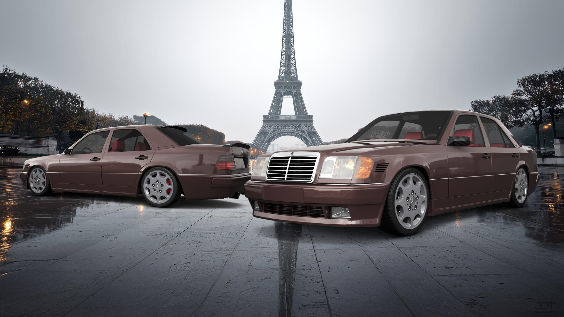 Mercedes E-Class Sedan 1984 tuning