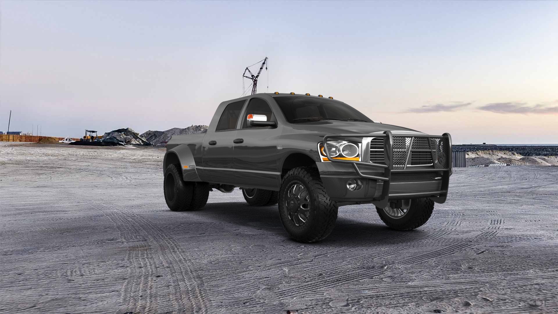 Dodge Ram 3500 Dually 4 Door pickup truck 2007
