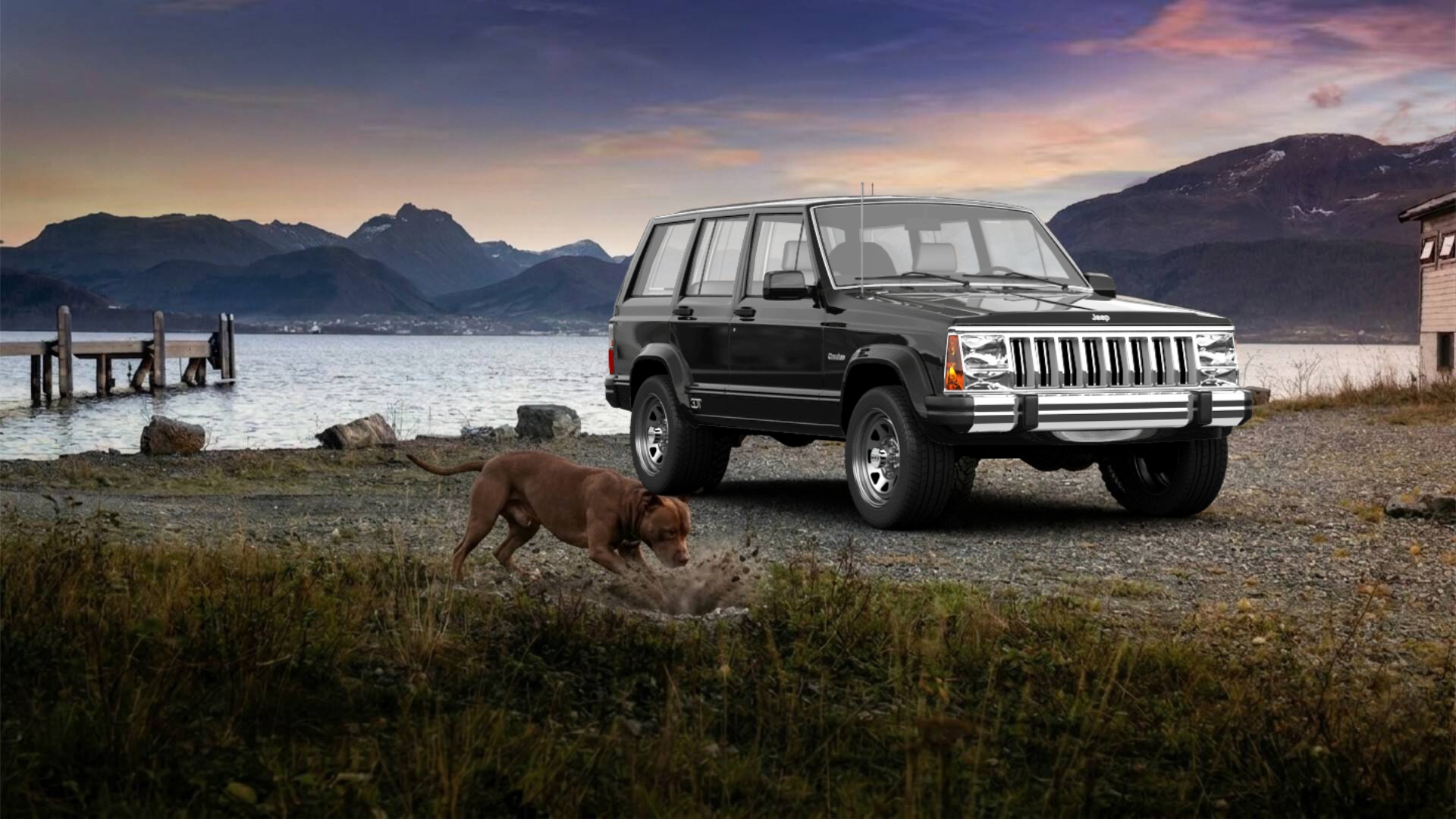Jeep Cherokee 4 Door SUV 1984 Images