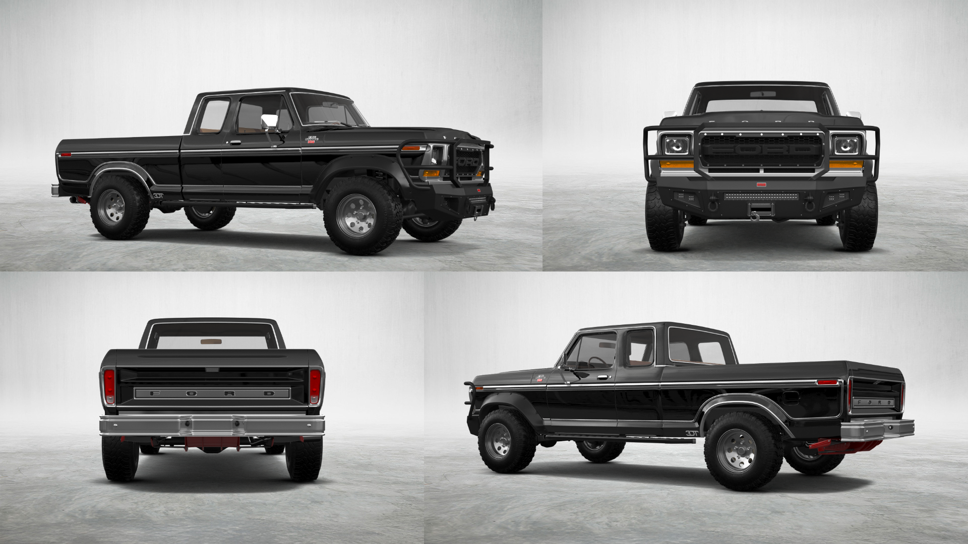 Ford F-150 SuperCab 2 Door pickup truck 1978 tuning