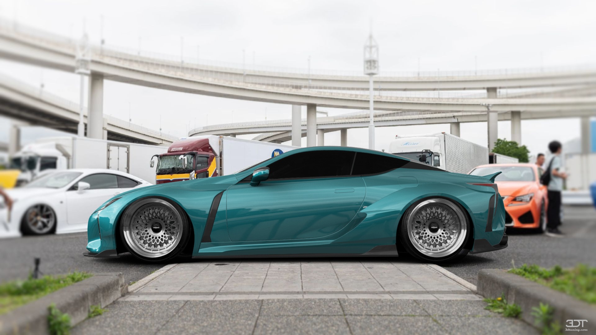 Lexus LC500 2 door fastback coupe 2017