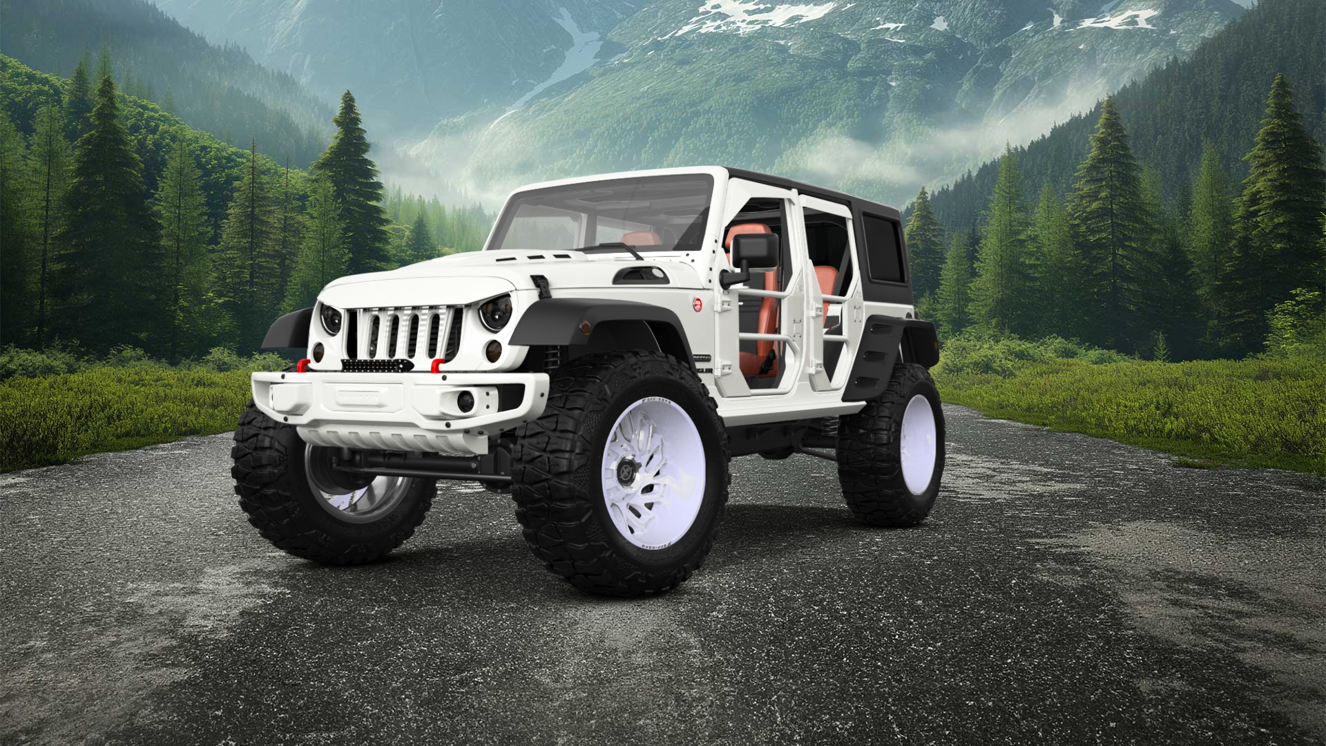 Jeep Wrangler Unlimited JK Rubicon Recon 4 Door SUV 2017 tuning