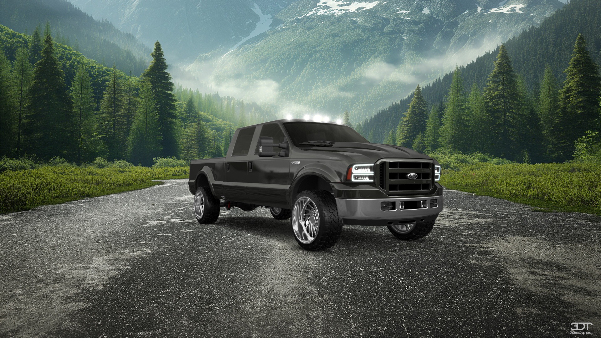 Ford F-250 Crew Cab 4 Door pickup truck 1999