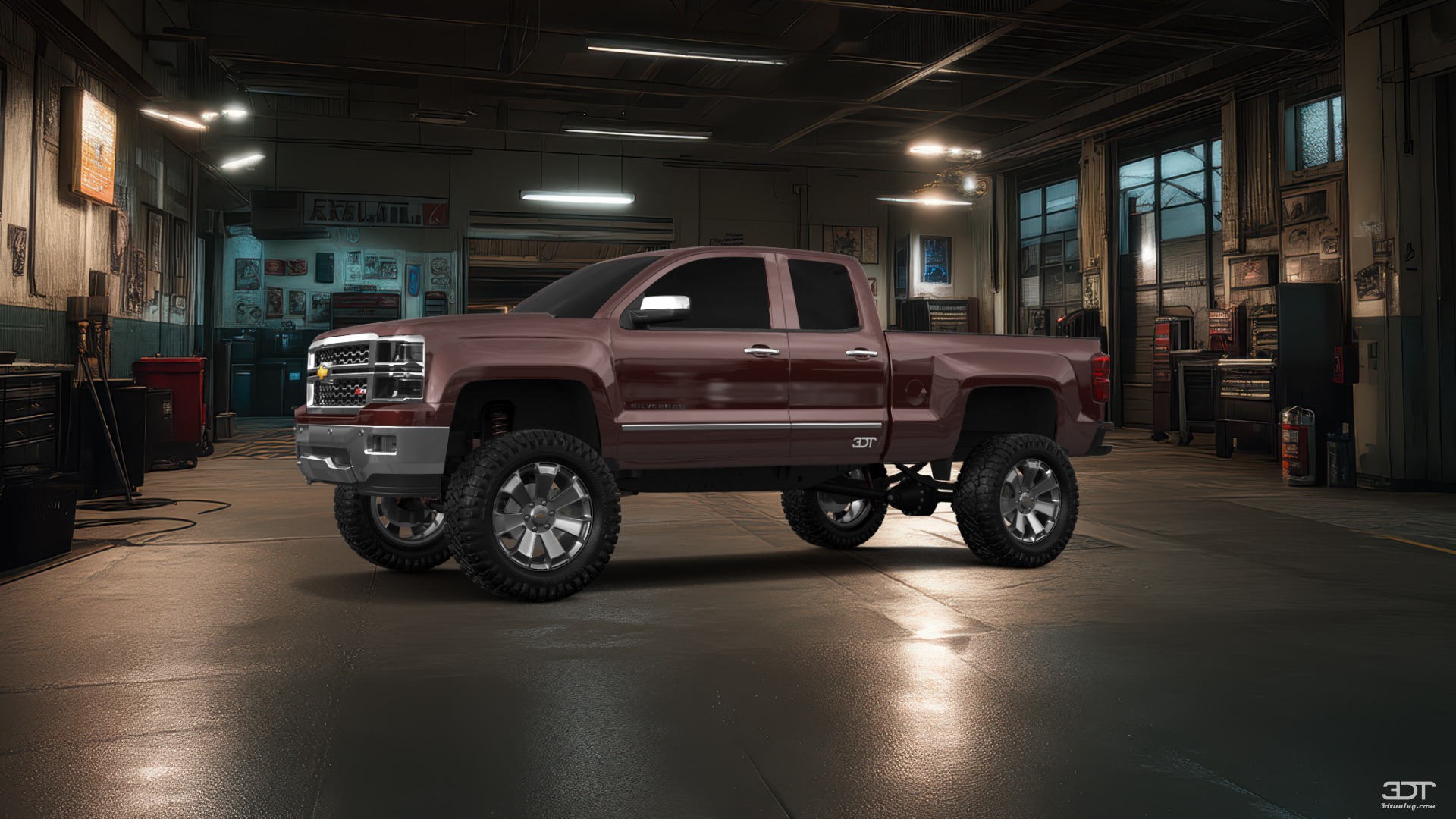 Chevrolet Silverado 1500 6.5 ft box 4 Door pickup truck 2014 tuning