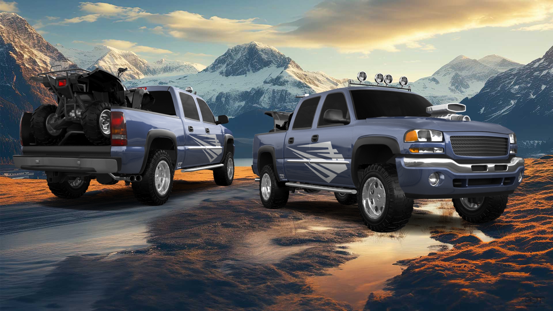 GMC Sierra 1500 Crew Cab Pickup Truck 2000 tuning