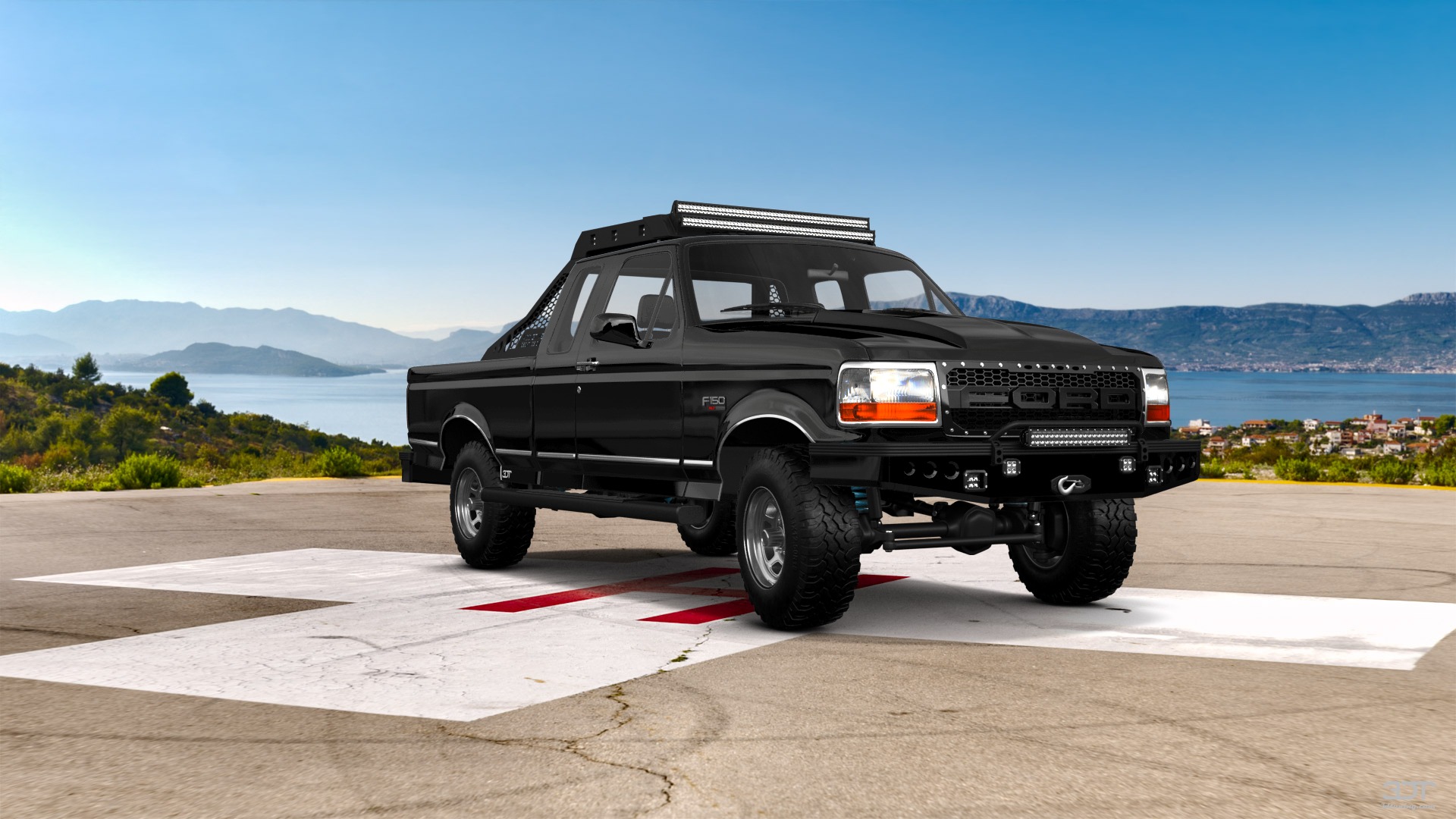 Ford F-150 SuperCab 2 Door pickup truck 1993 tuning