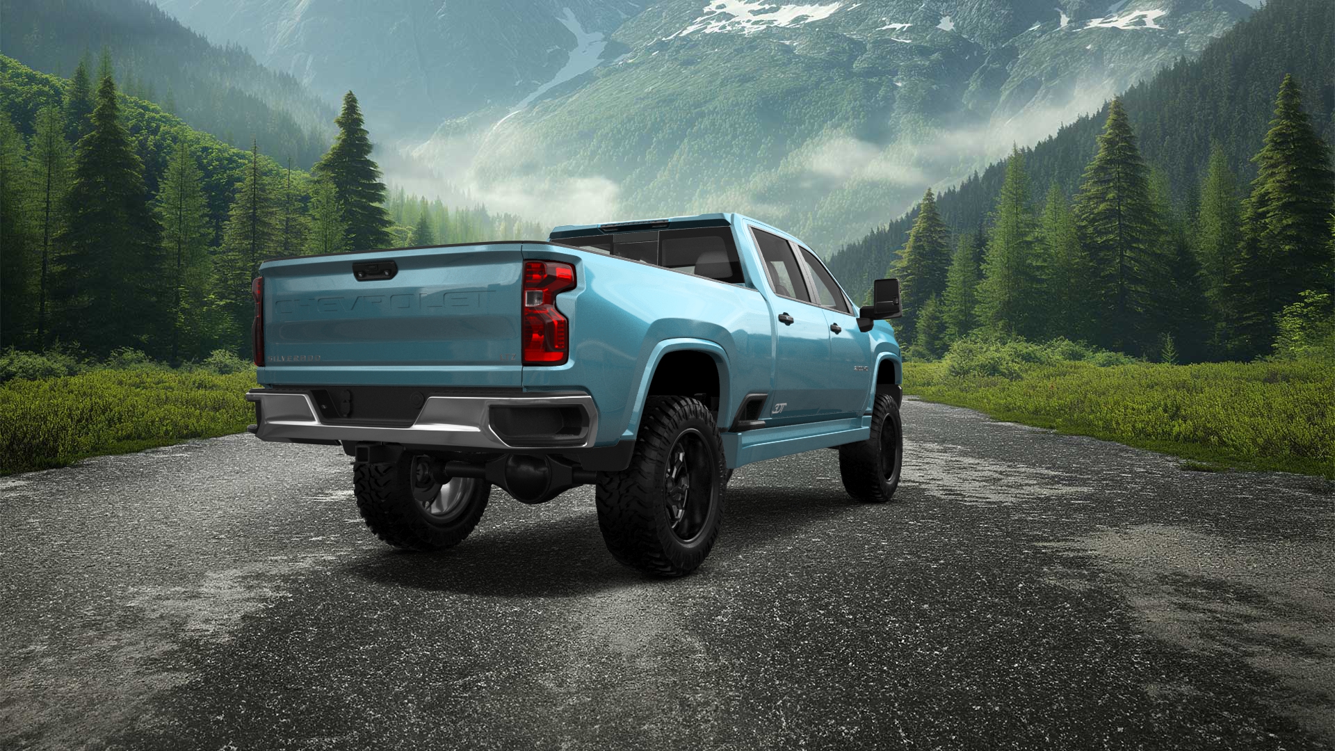 Chevrolet Silverado 2500 HD 4 Door pickup truck 2020