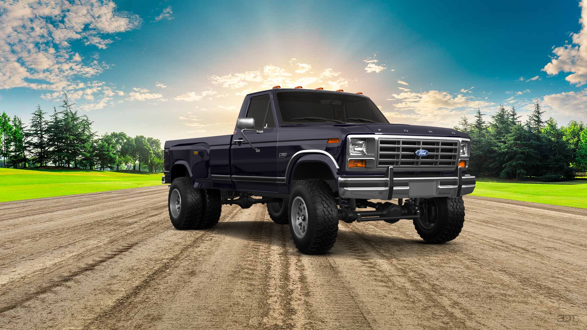 Ford F-350 Dually Regular Cab 2 Door pickup truck 1980