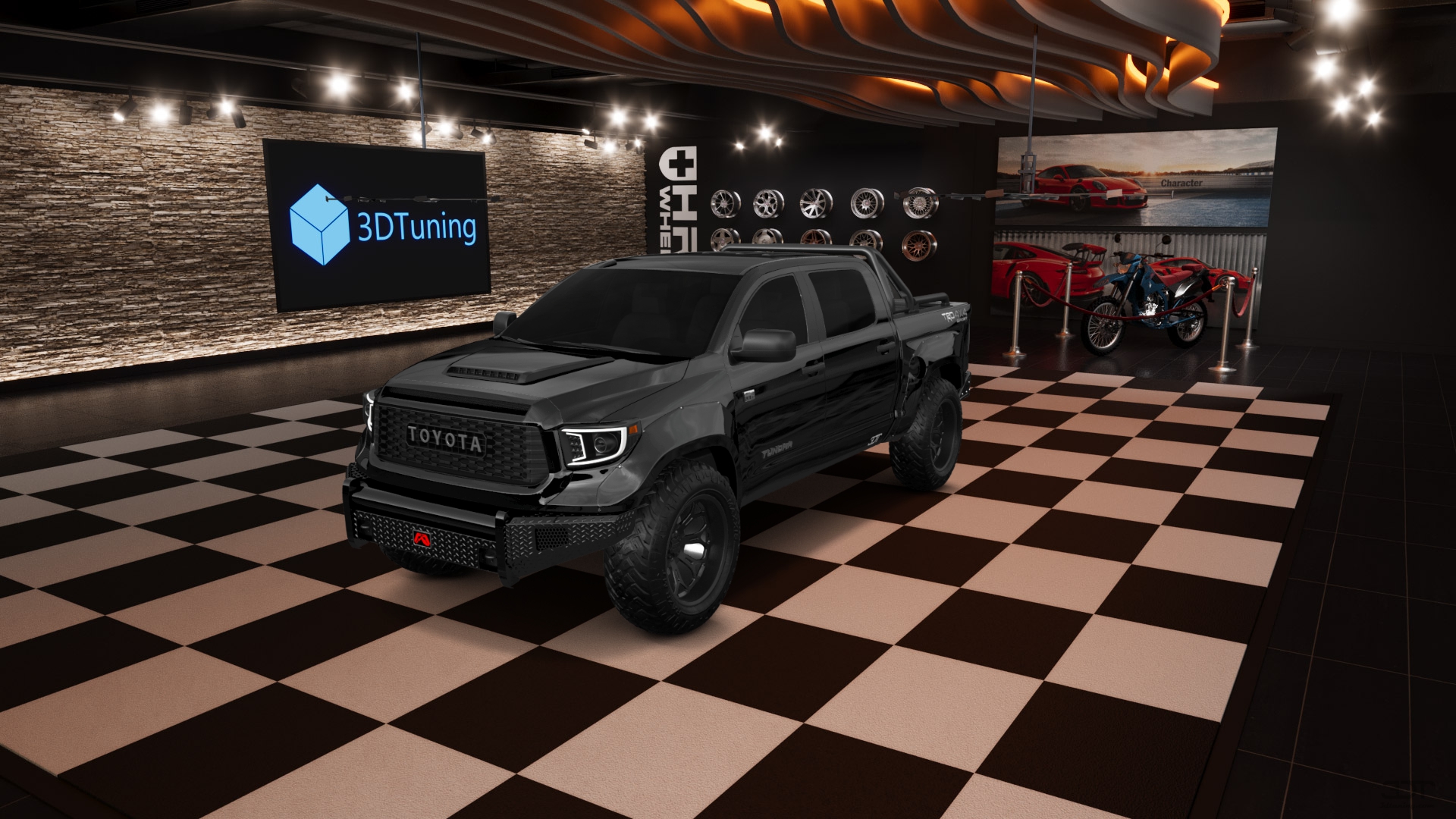 Toyota Tundra 4 Door pickup truck 2018 tuning