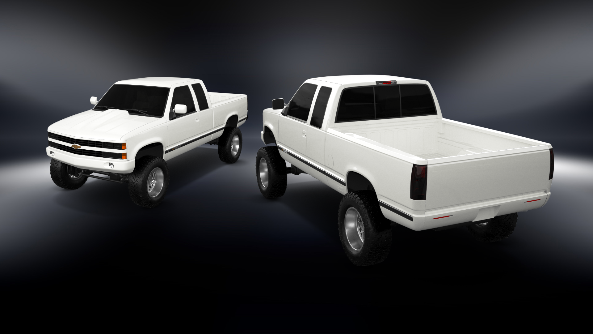 Chevrolet K2500 Extended Cab Pickup 1989