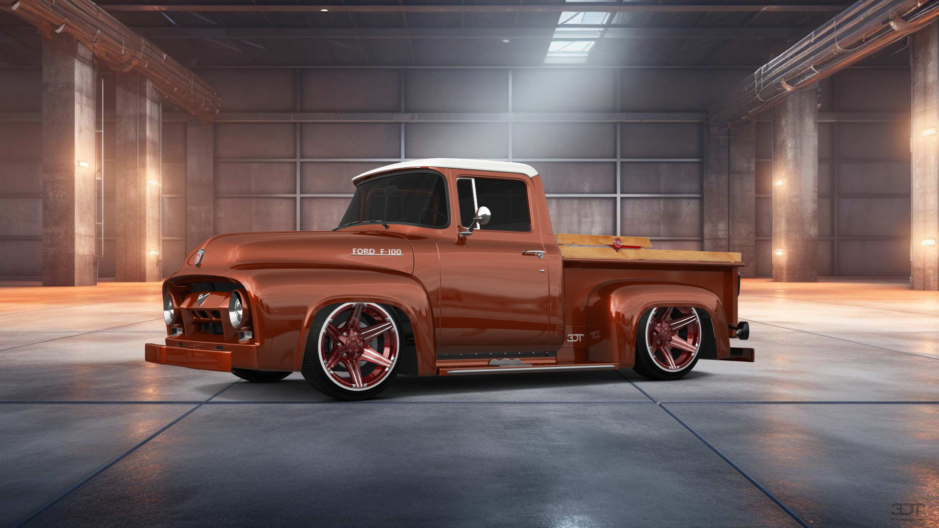 Ford F-100 2 Door truck 1956