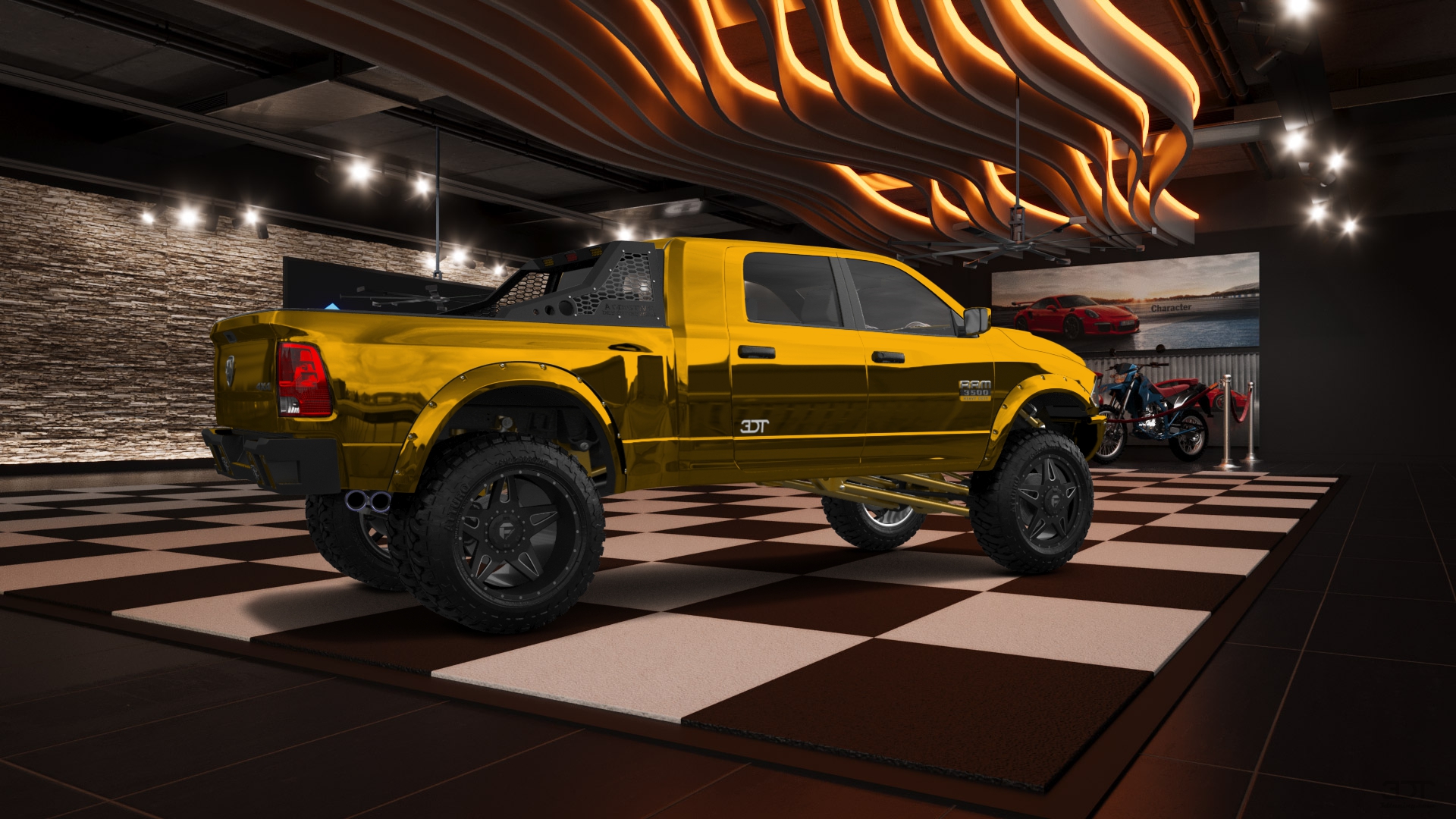 Dodge Ram 3500 4 Door Truck 2014
