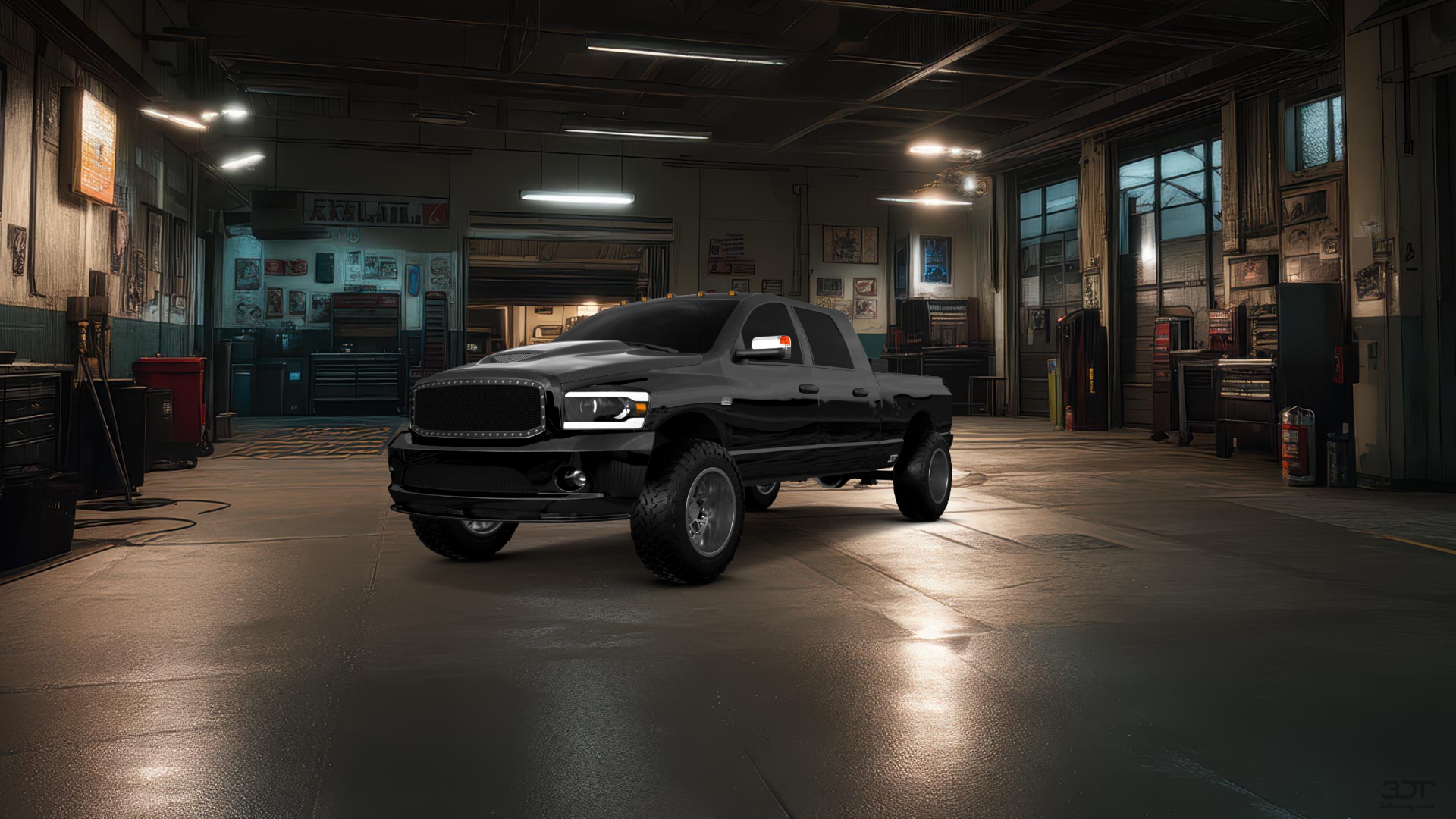 Dodge Ram 2500 4 Door pickup truck 2007 tuning