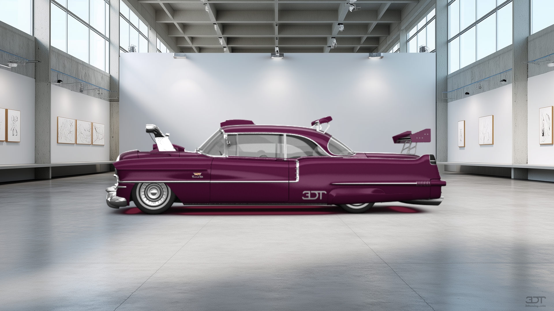 Cadillac De Ville Coupe 1956 tuning