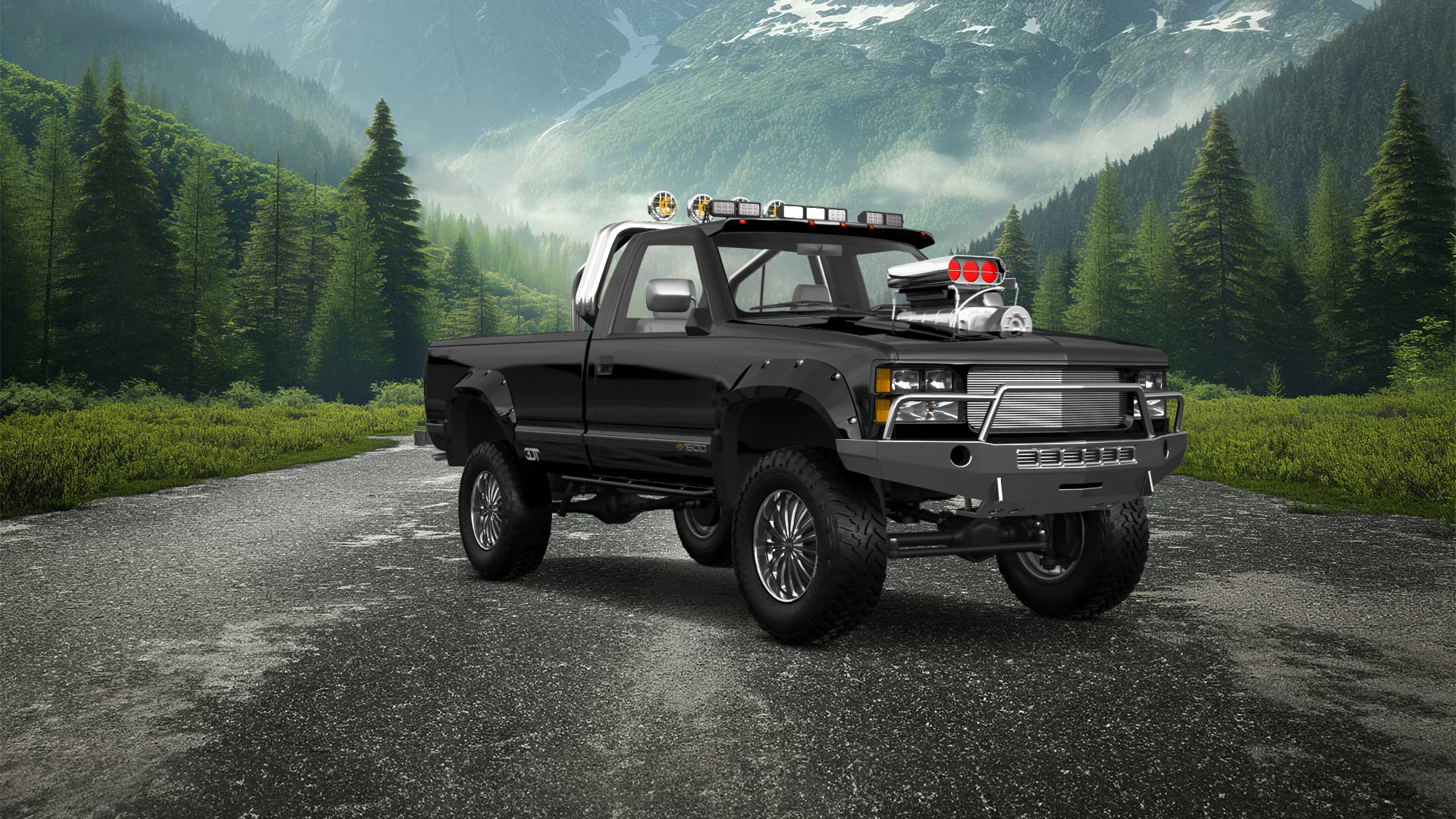 Chevrolet K1500 Regular Cab Fleetside Pickup 1988 tuning