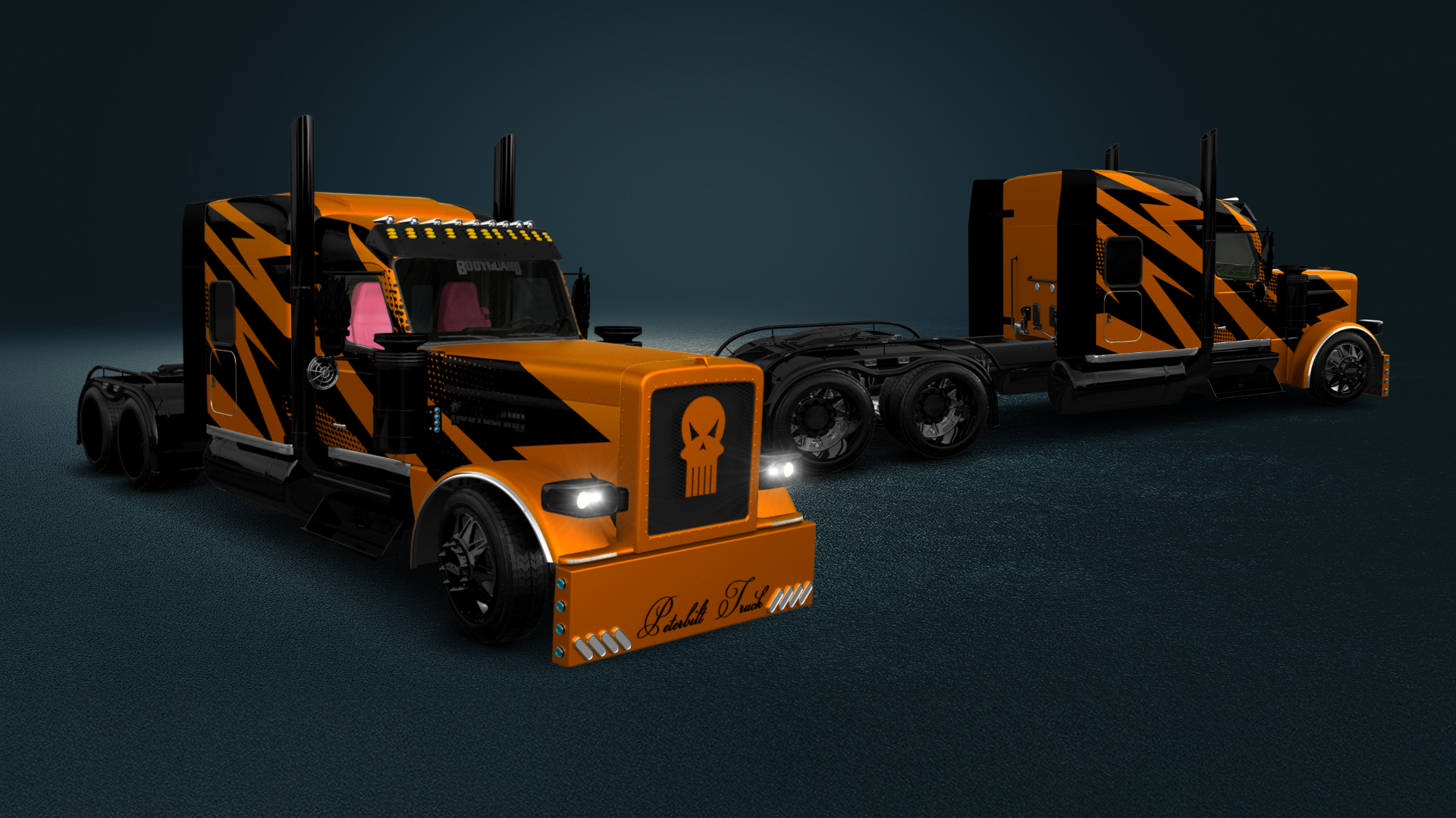 Peterbilt 589 Sleeper Cab Truck 2024 tuning