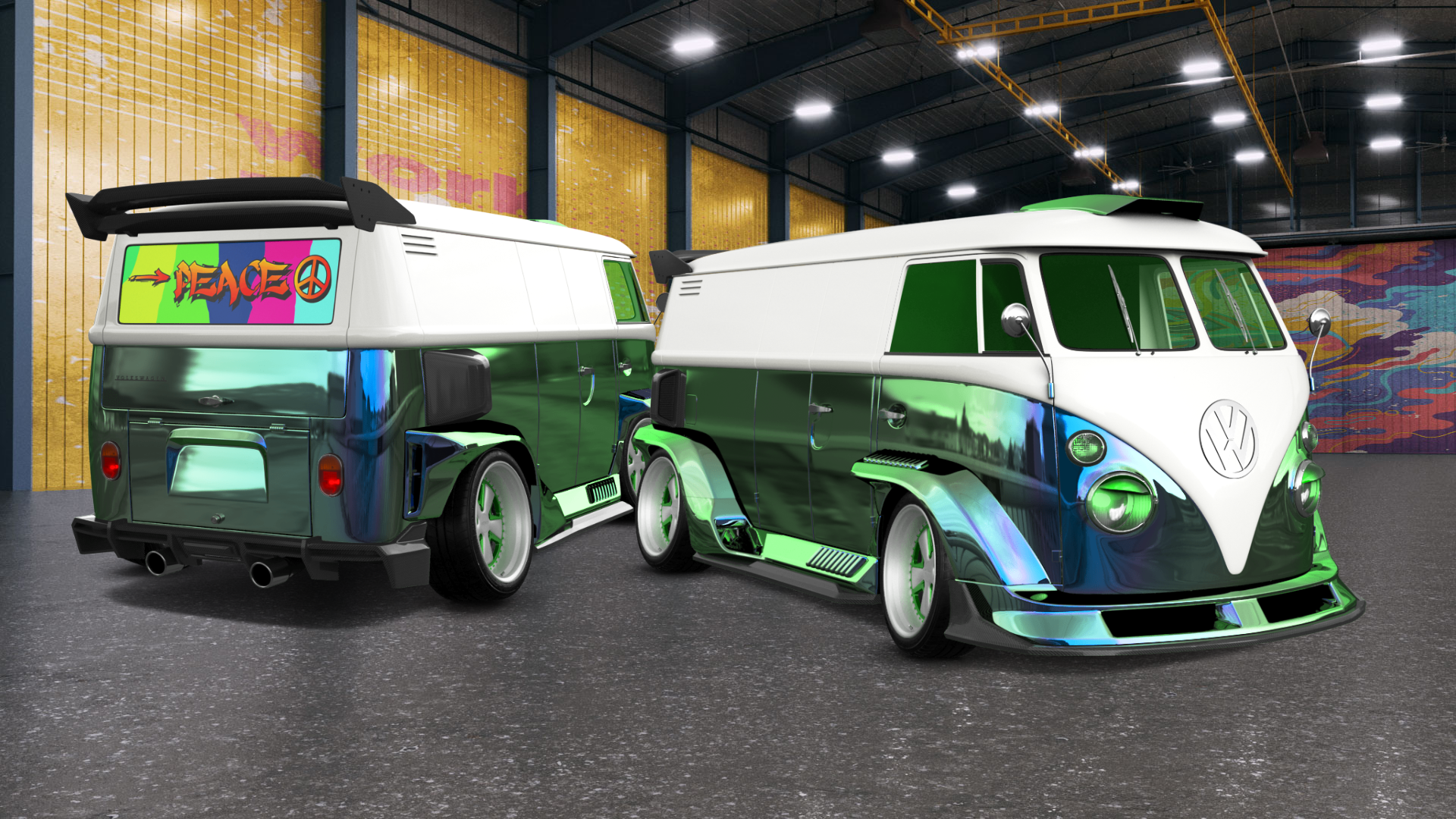 Volkswagen T1 Van 1950 tuning