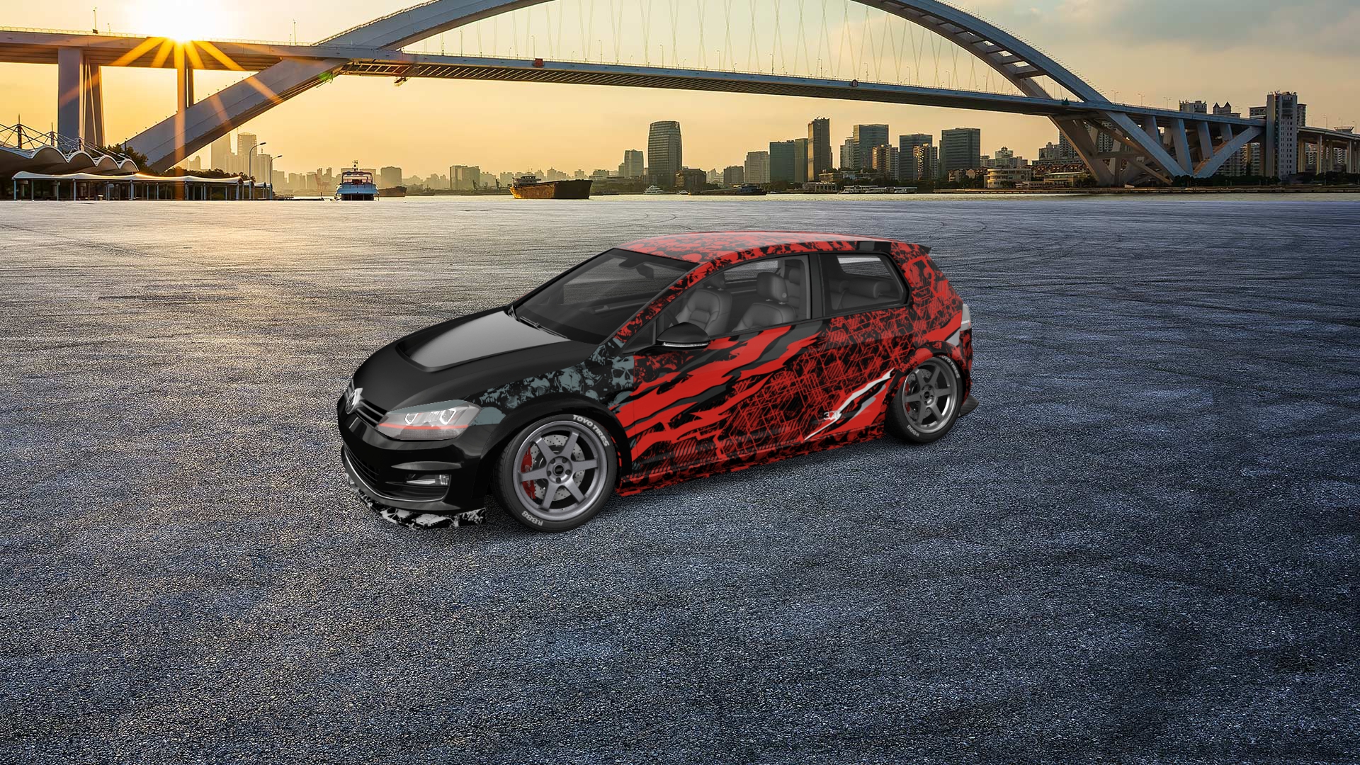Volkswagen Golf 7 3 Door Hatchback 2013 tuning
