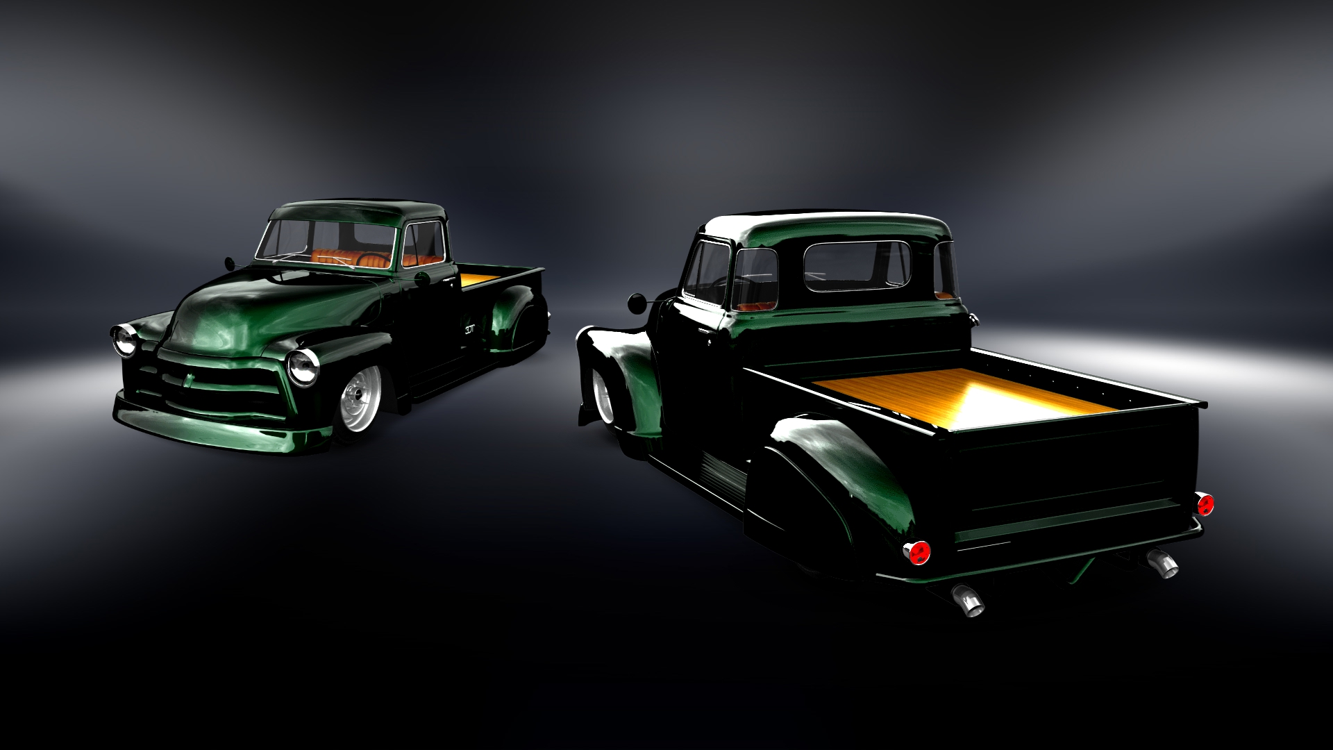 Chevrolet 3100 2 Door pickup truck 1954 tuning