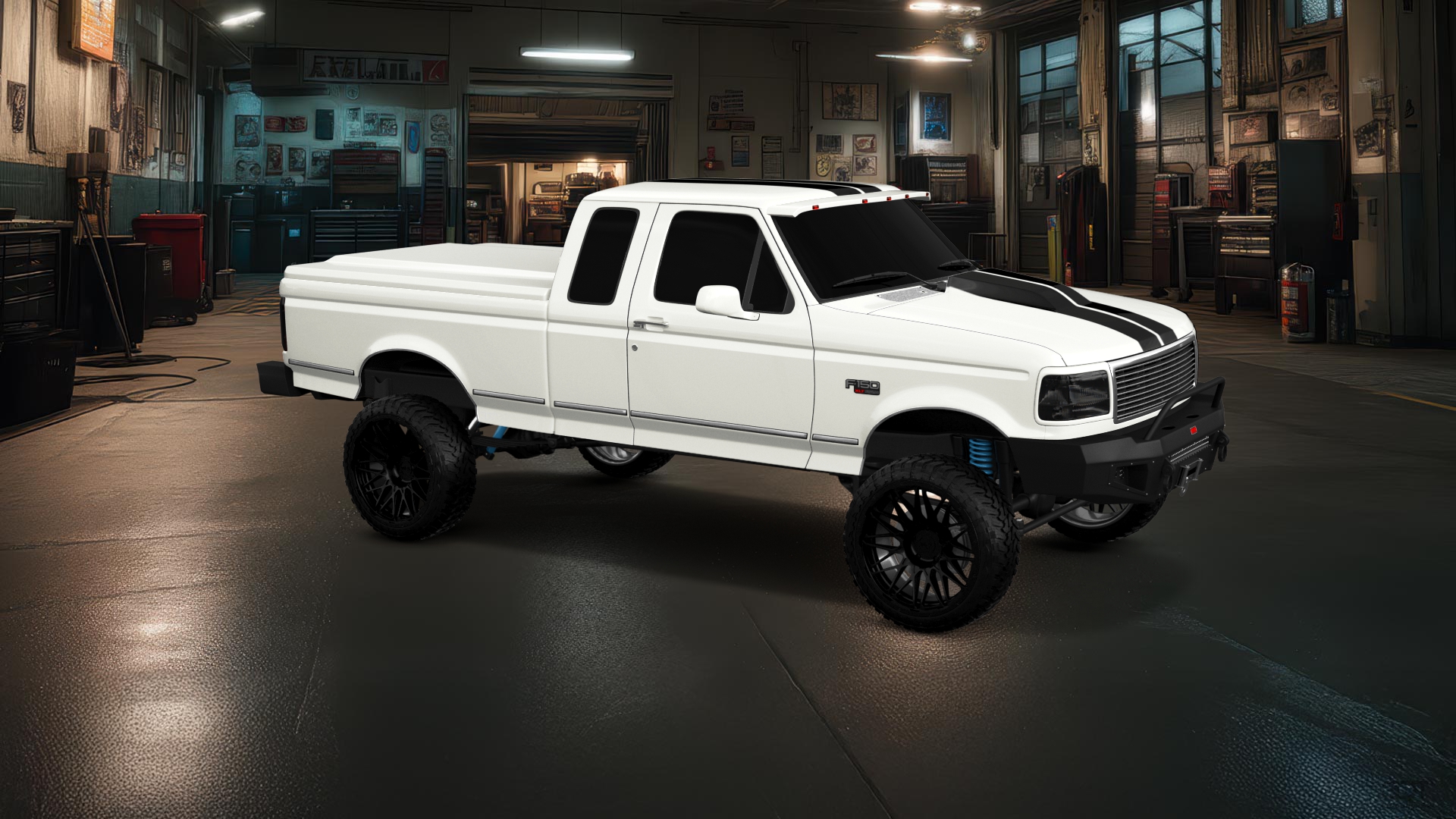Ford F-150 SuperCab 2 Door pickup truck 1993 tuning