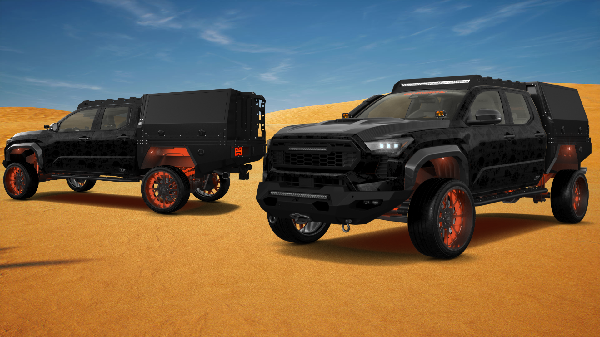 Toyota Tacoma Crew Cab 4 Door pickup truck 2024 tuning