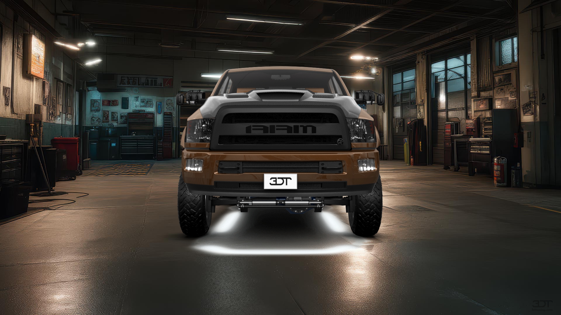 Dodge Ram 2500 Mega Cab 6.4 ft box 4 Door pickup truck 2010 tuning