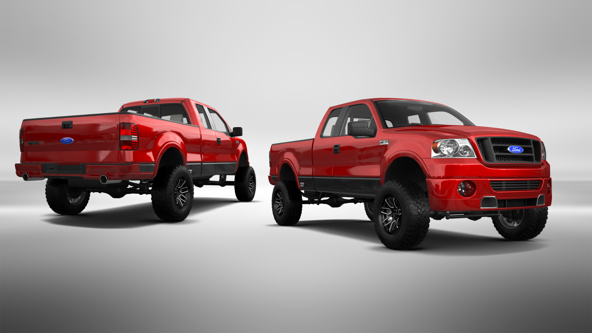 Ford F-150 SuperCab 4 Door pickup truck 2004 tuning