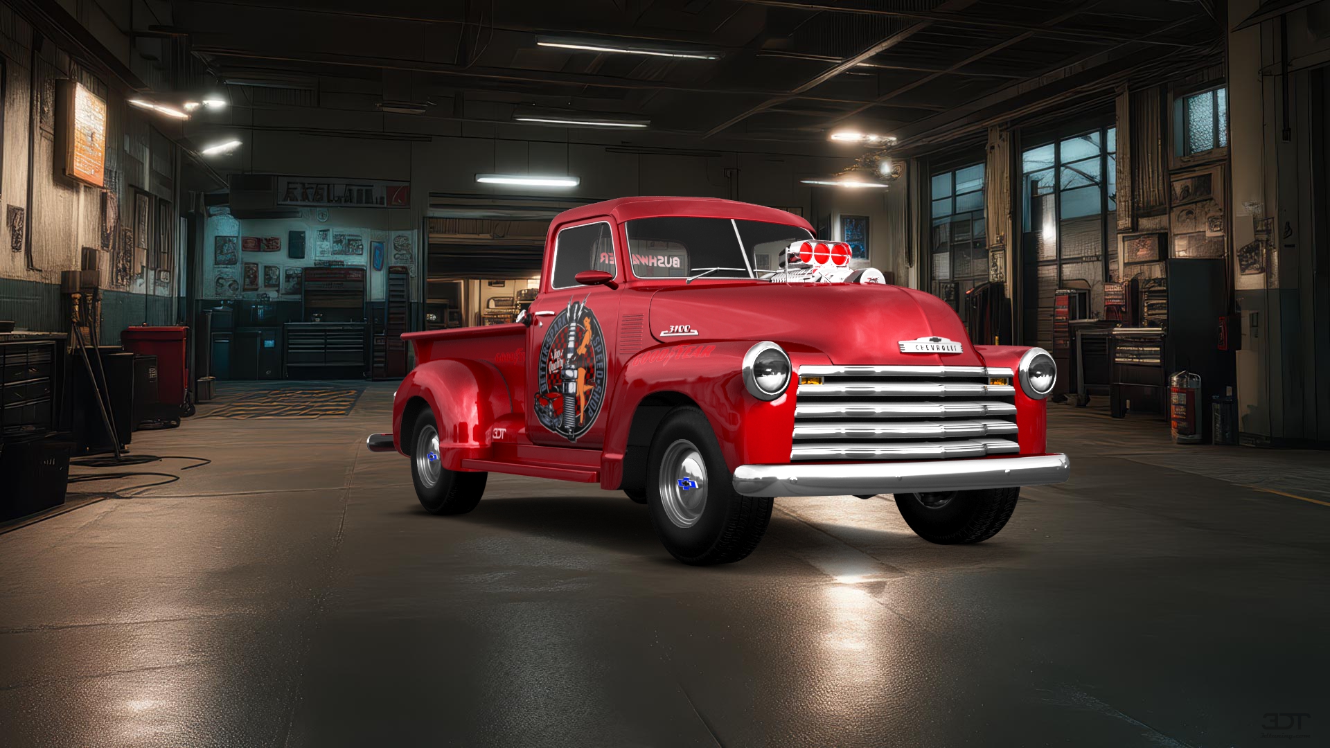 Chevrolet 3100 2 Door pickup truck 1950 tuning