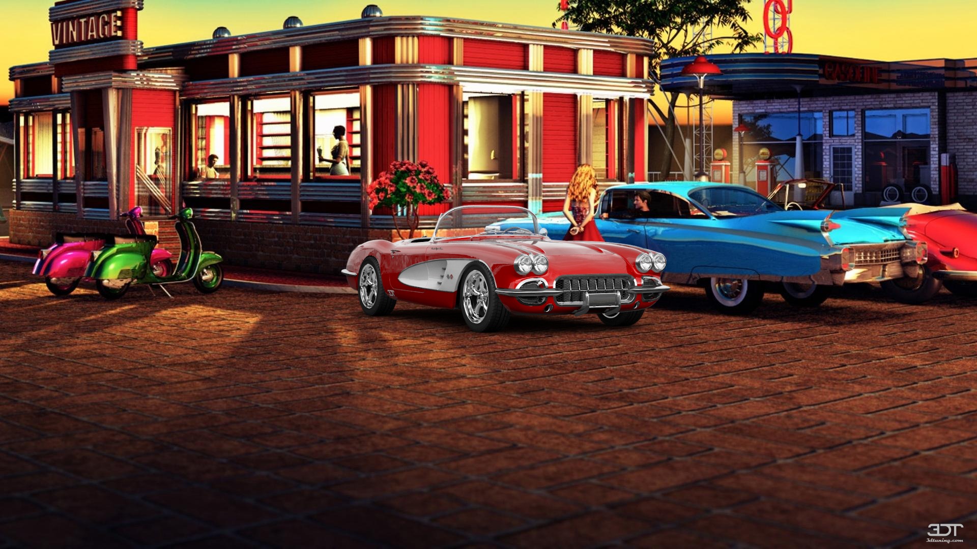 Chevrolet Corvette Convertible Coupe 1958 Images