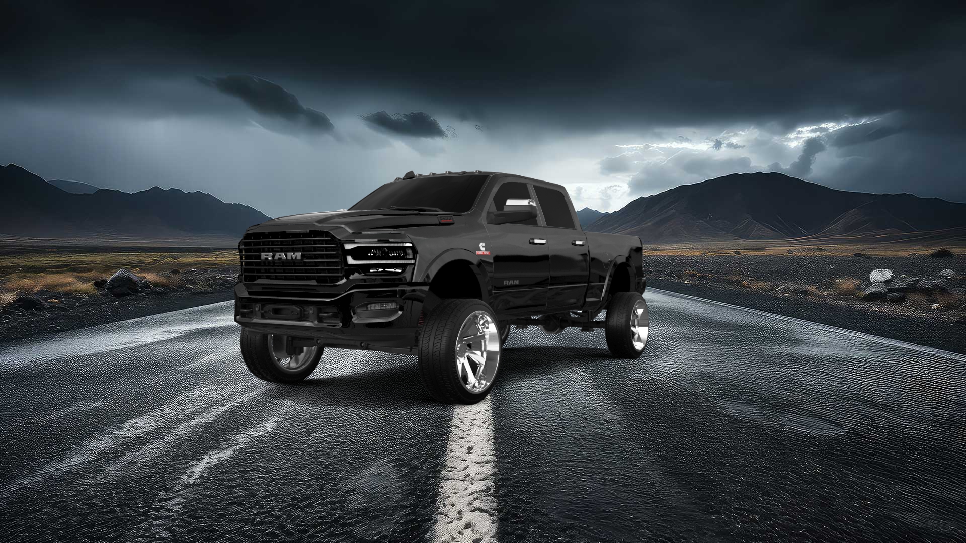 Dodge Ram 2500 4 Door pickup truck 2020 tuning