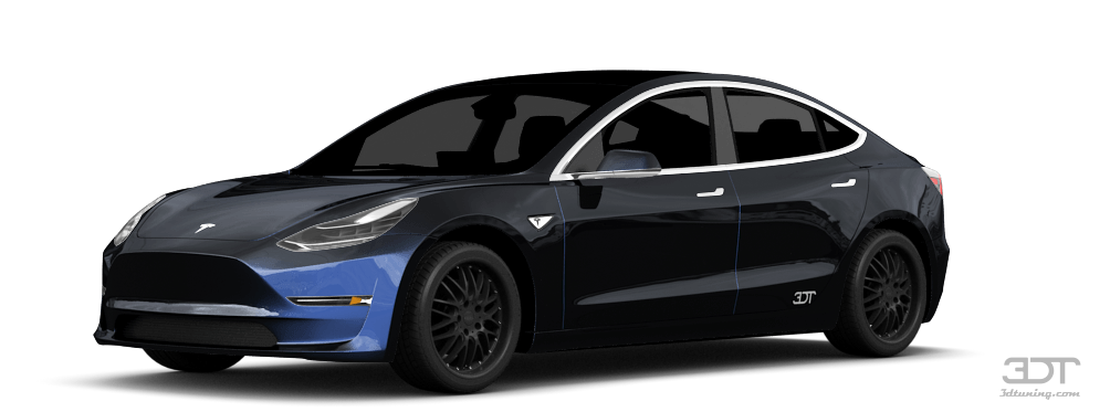 Tuning Tesla Model 3 4 door fastback saloon 2019