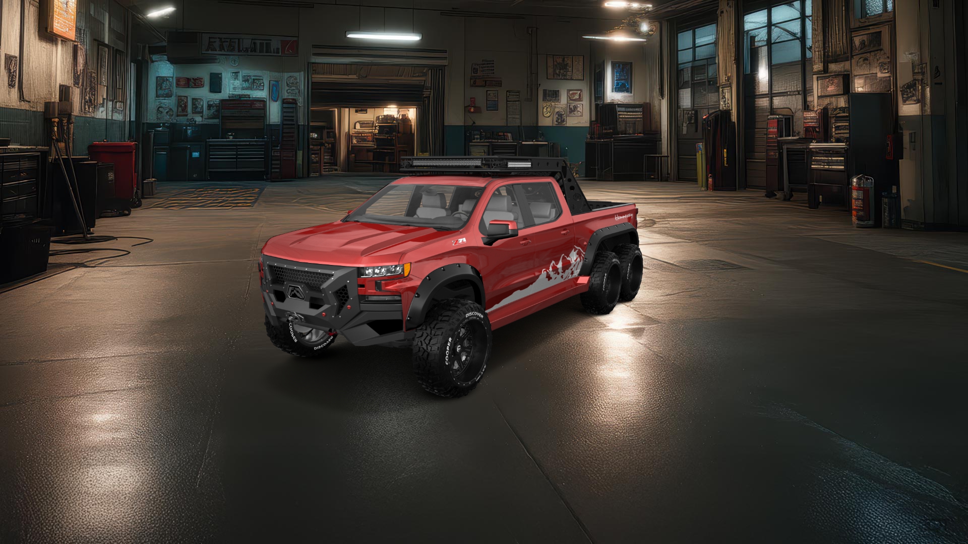 Chevrolet Silverado Hennessey Goliath 6X6 Truck 2020 Images