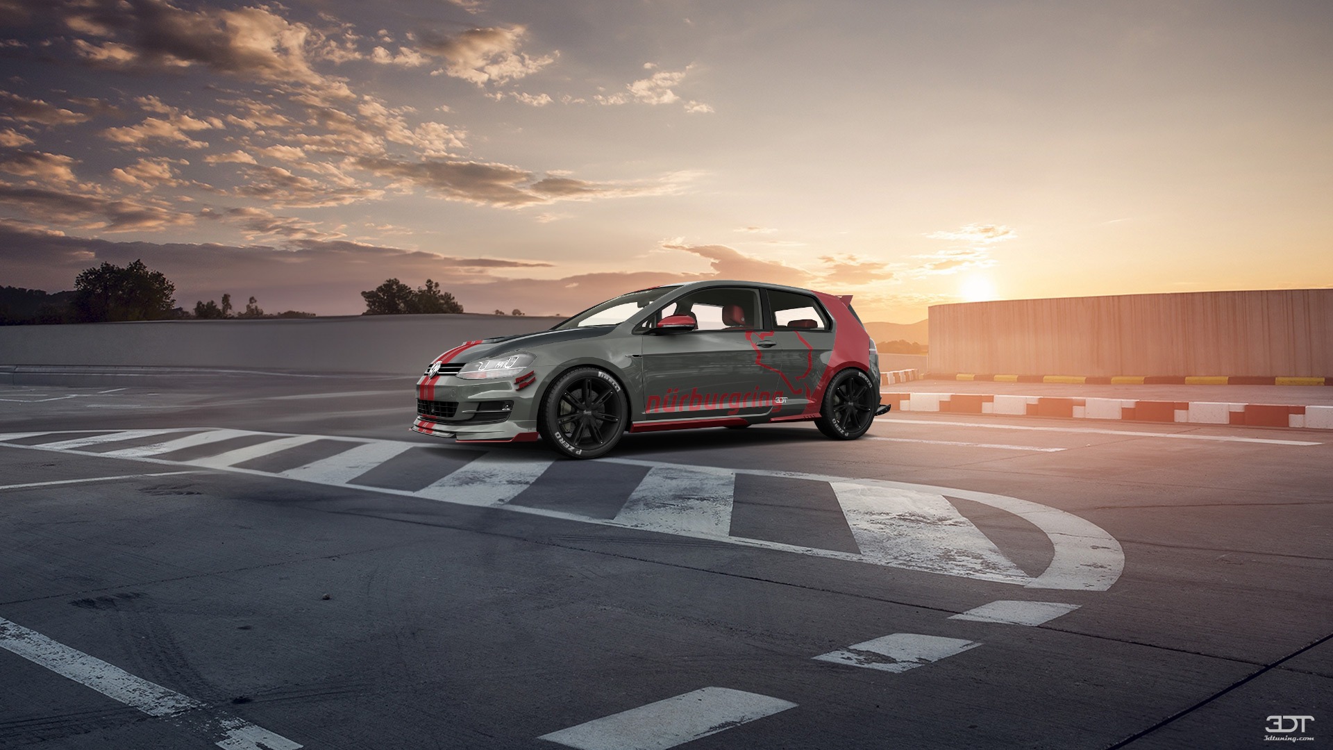 Volkswagen Golf 7 3 Door Hatchback 2013 tuning