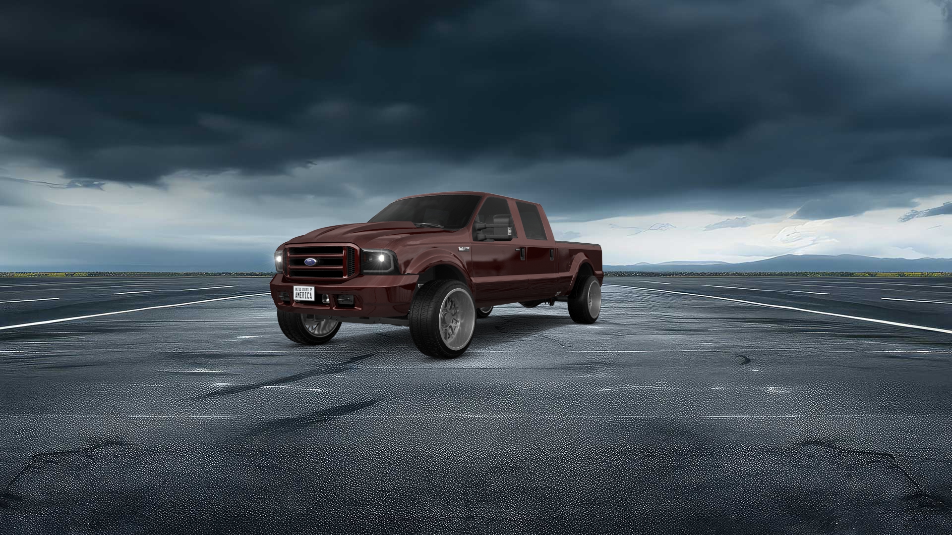 Ford F-250 Crew Cab 4 Door pickup truck 1999