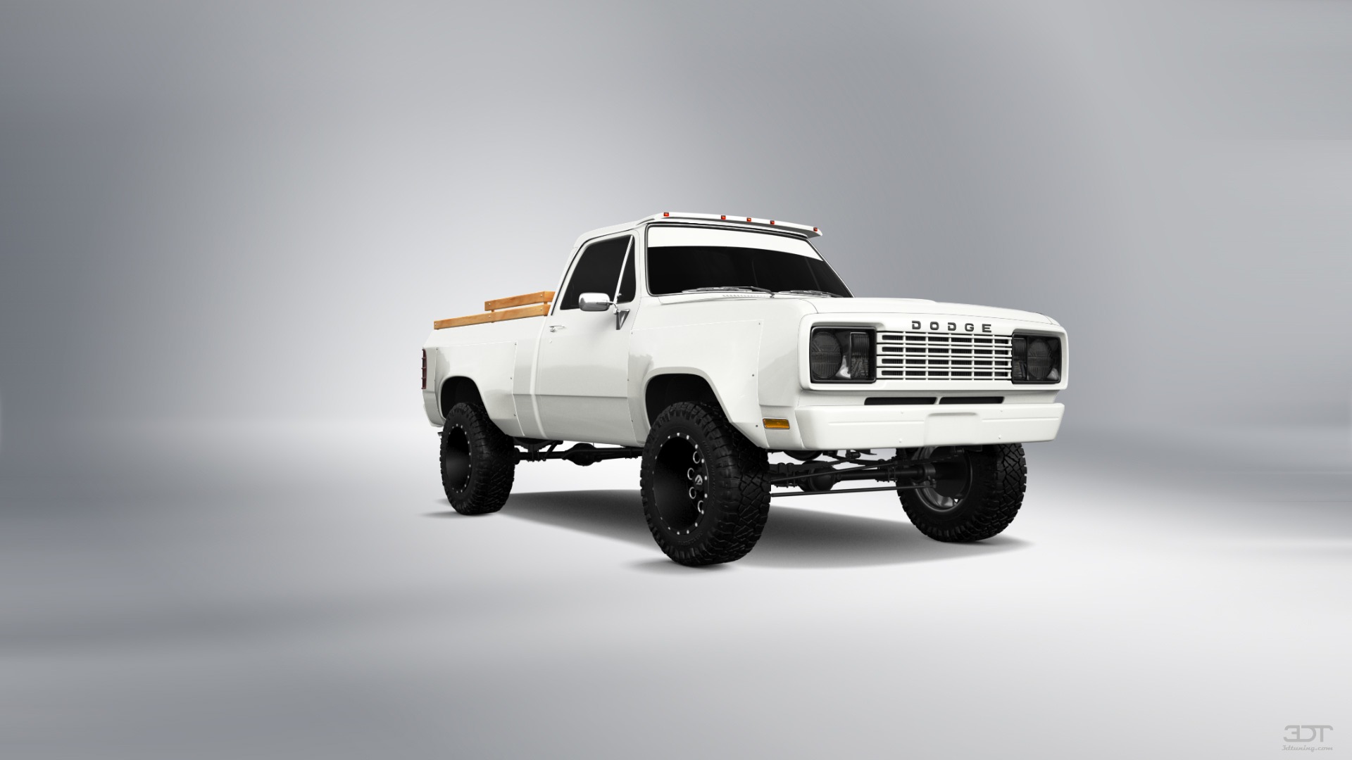 Dodge Power Wagon W200 2 Door pickup truck 1977 tuning