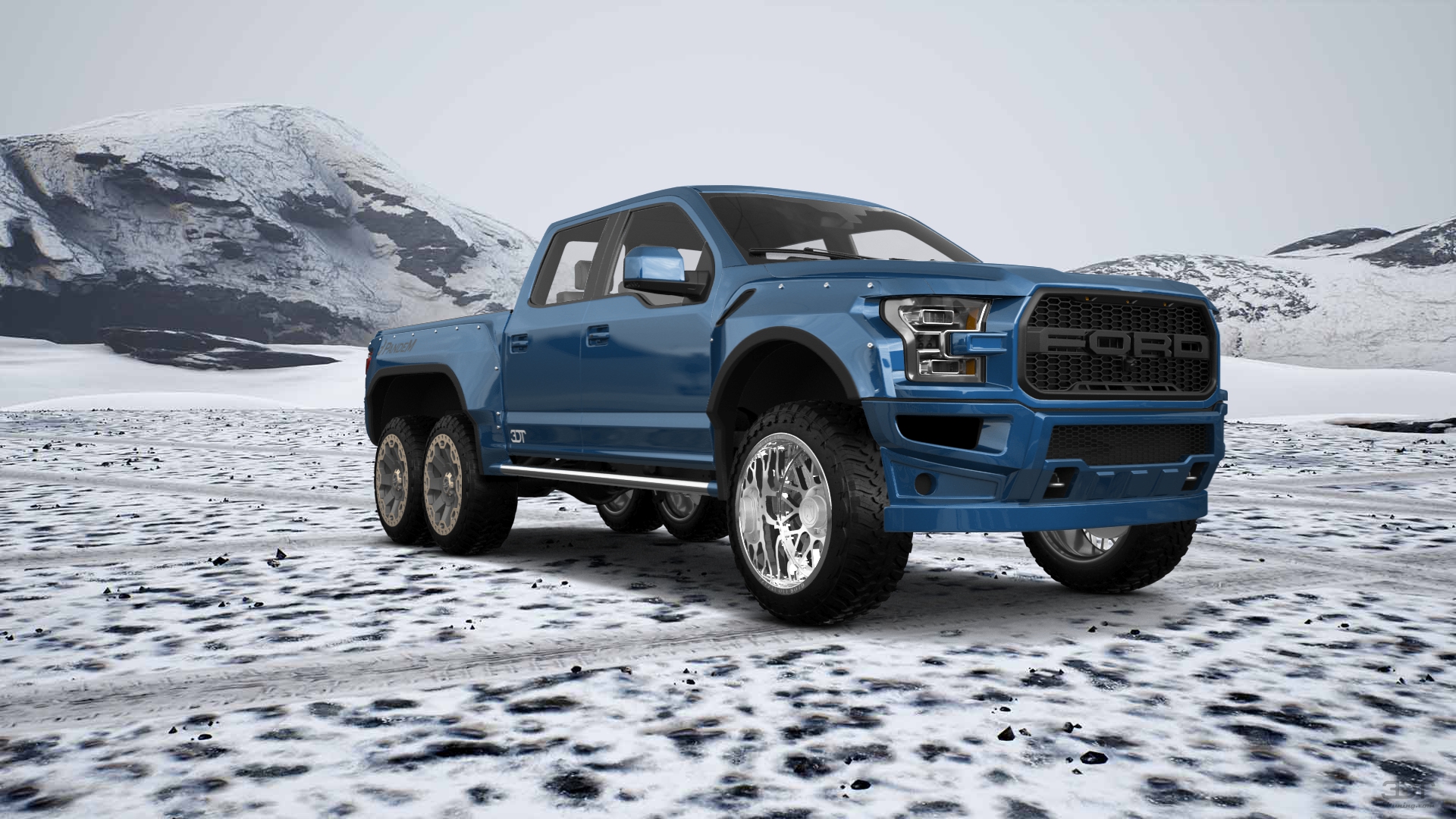 Ford Hennessey VelociRaptor 6x6 Truck 2017 tuning