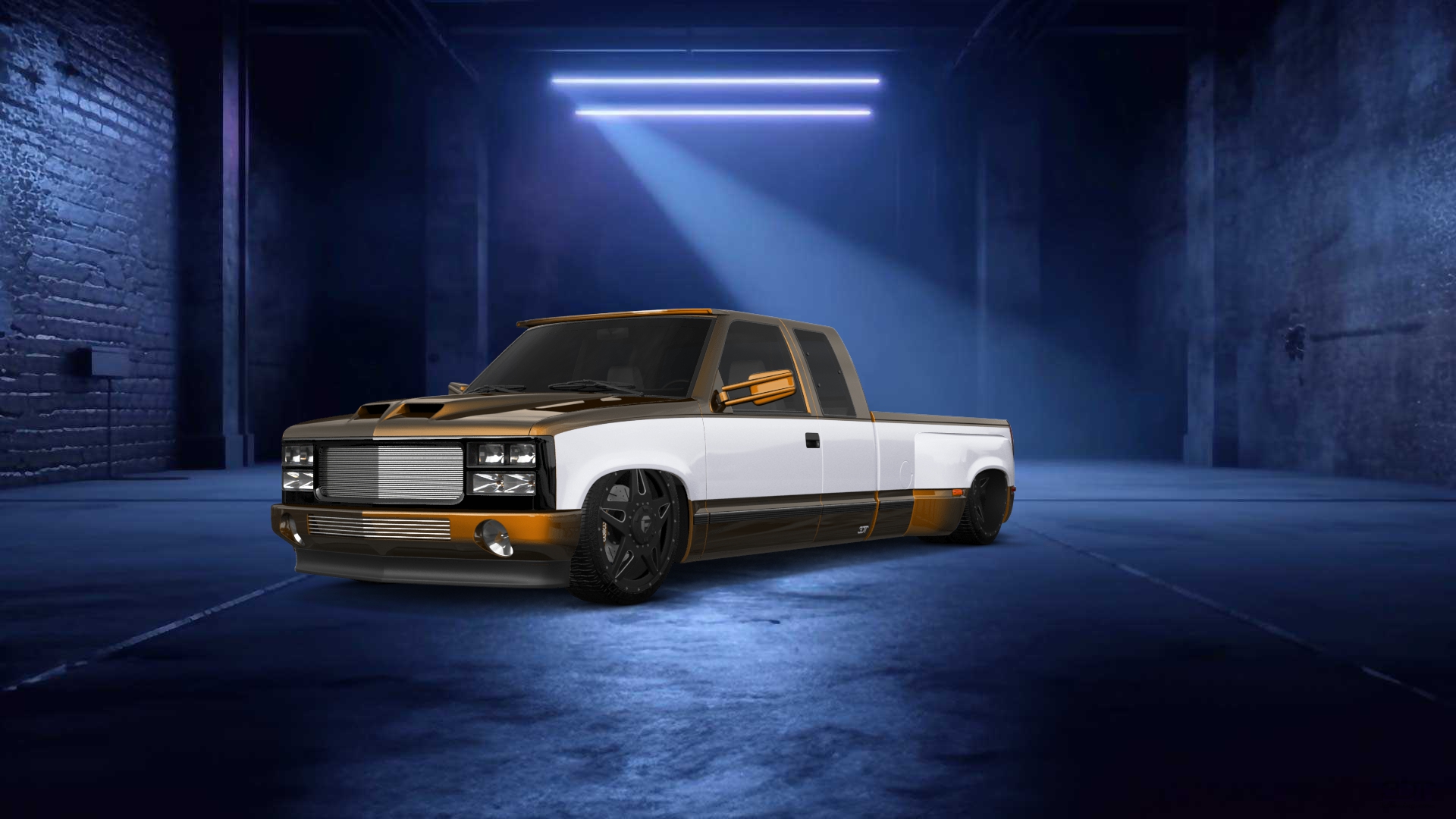 Chevrolet K3500 Extended Cab Pickup Truck 1988