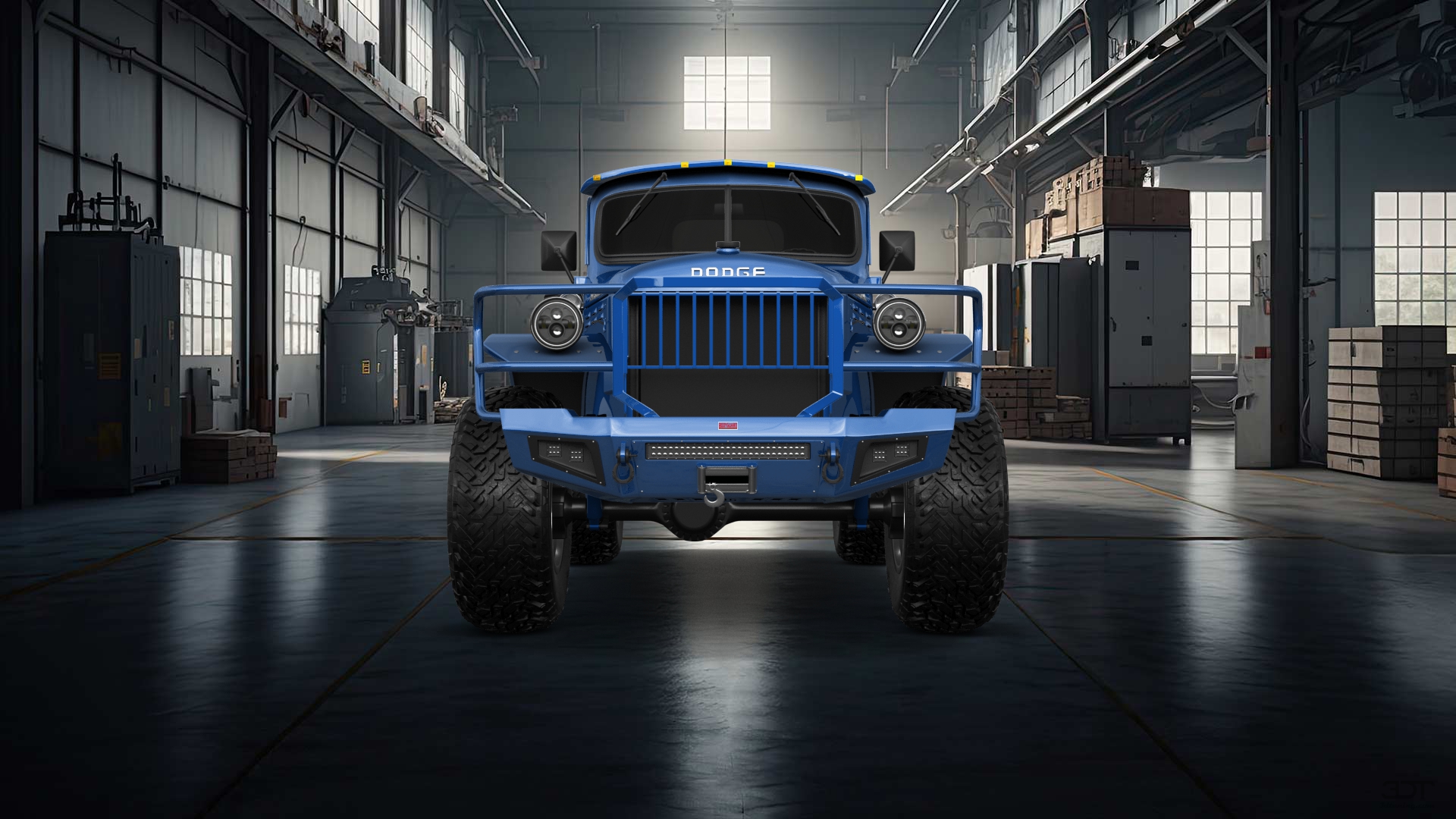 Dodge Power Wagon 2 Door pickup truck 1947