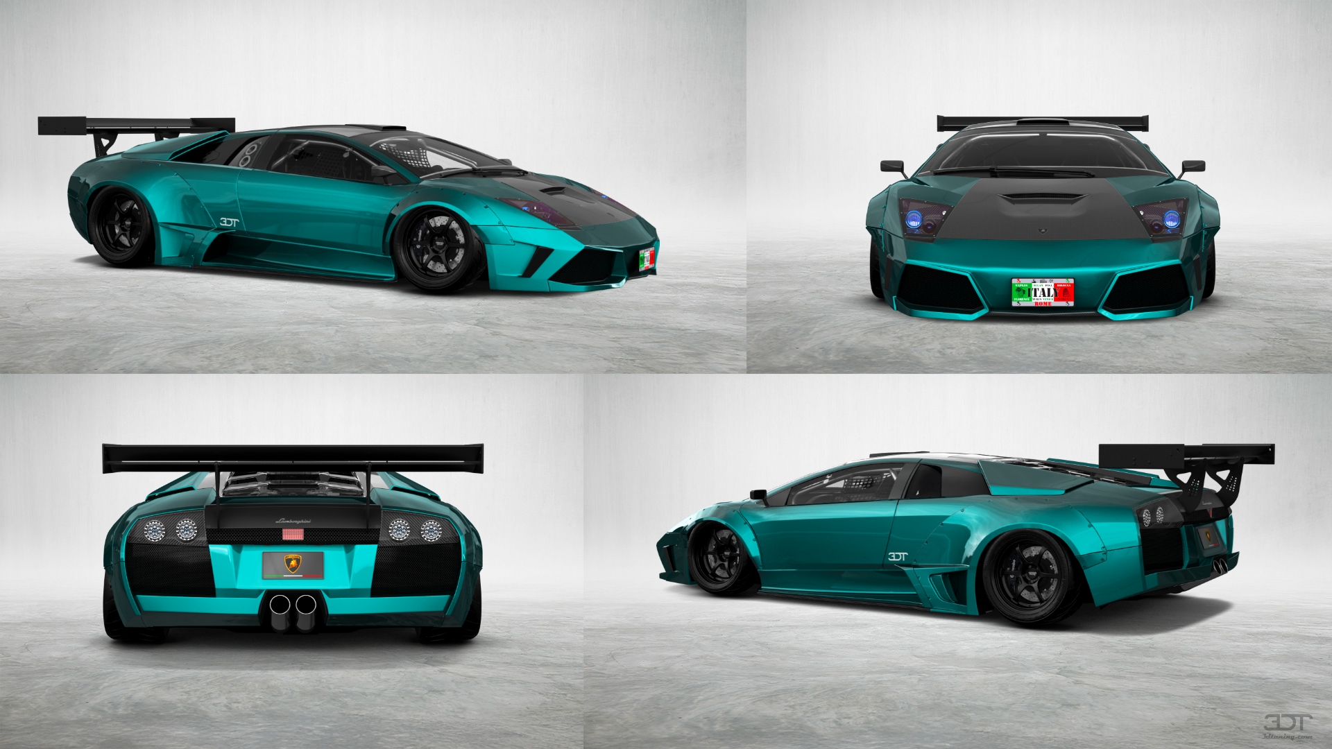 Lamborghini Murcielago 2 Door Coupe 2001 tuning