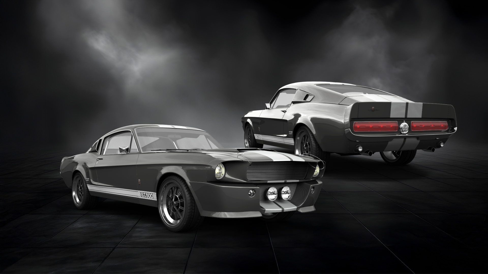 Mustang GT500 2 Door Coupe 1968 tuning