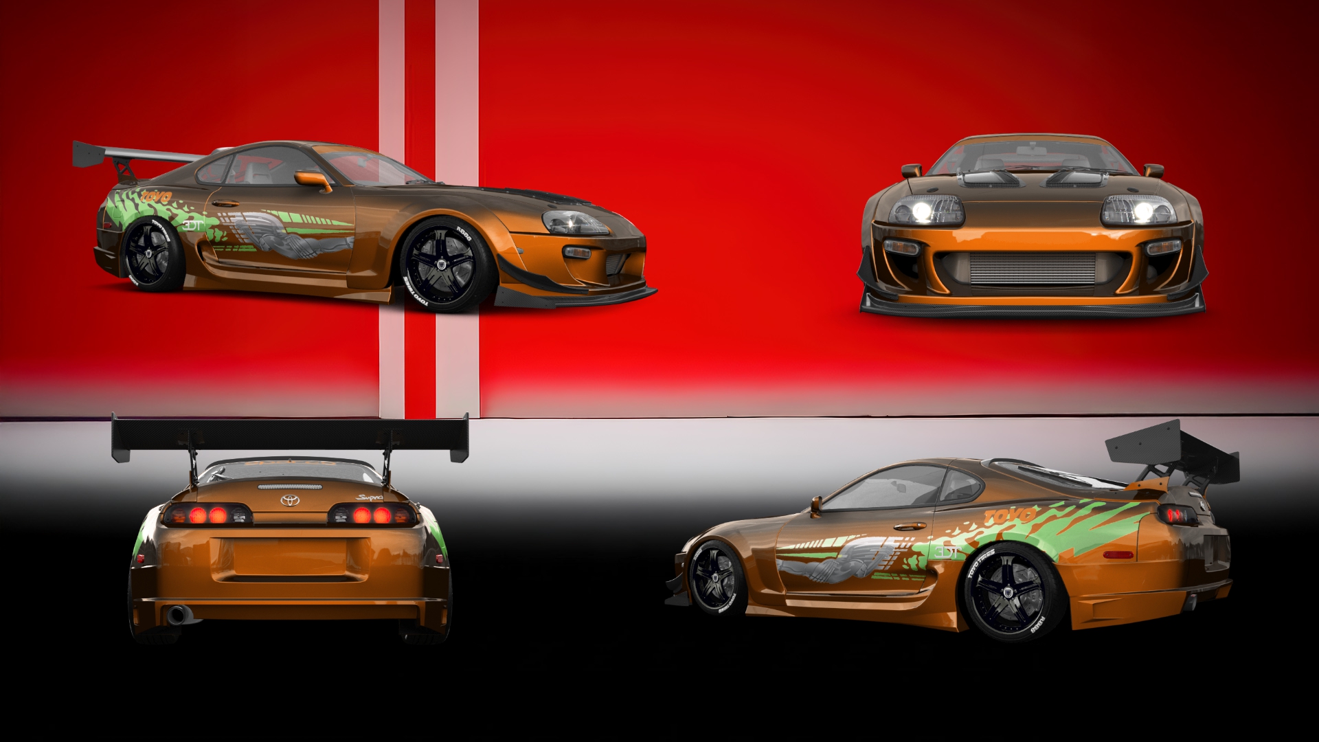 Toyota Supra 2 Door Coupe 2000 tuning