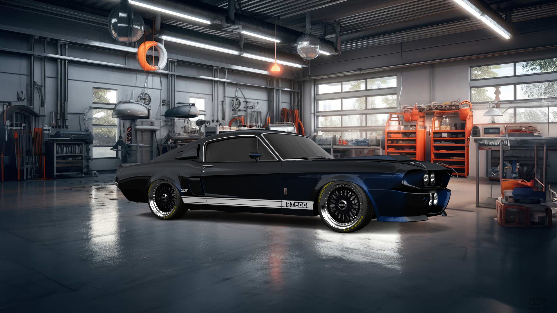 Mustang GT500 2 Door Coupe 1968