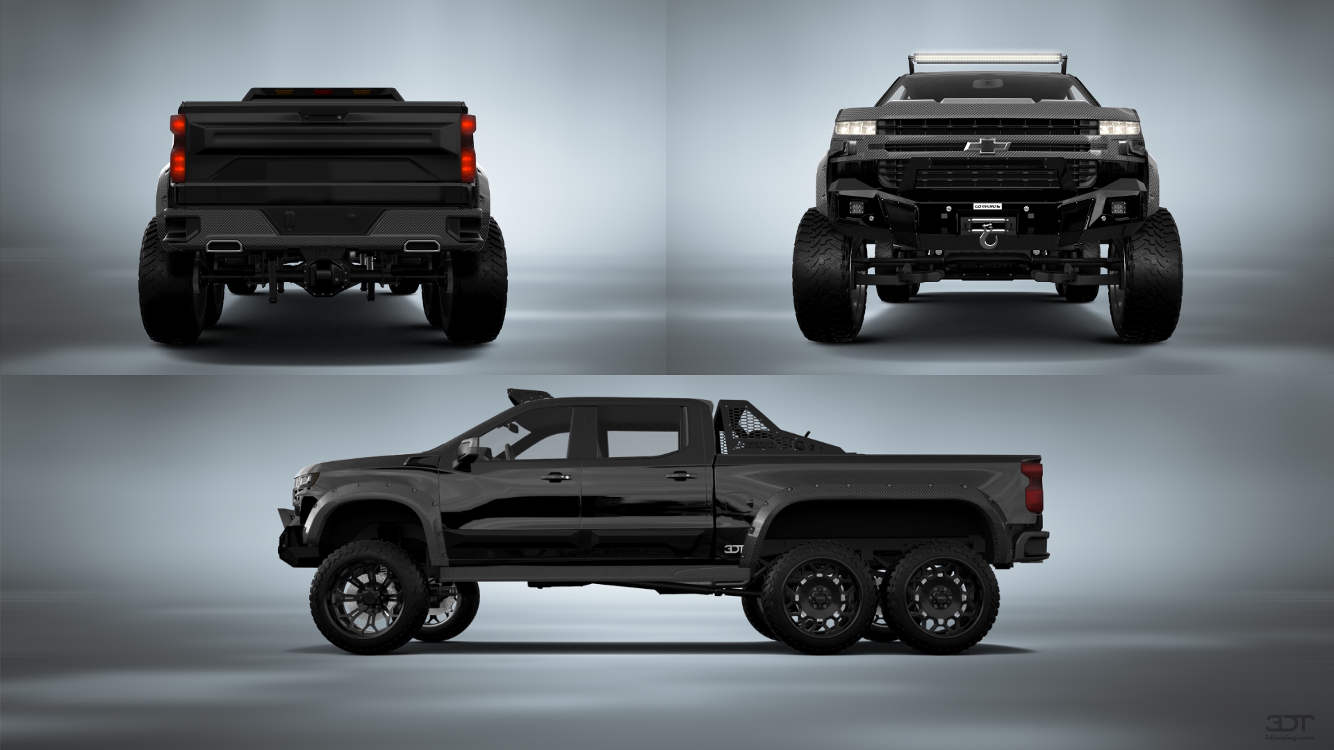 Chevrolet Silverado Hennessey Goliath 6X6 Truck 2020 tuning