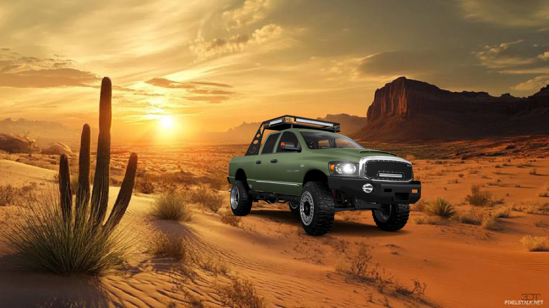 Dodge Ram 1500 Quad-Cab 4 Door pickup truck 2006 tuning