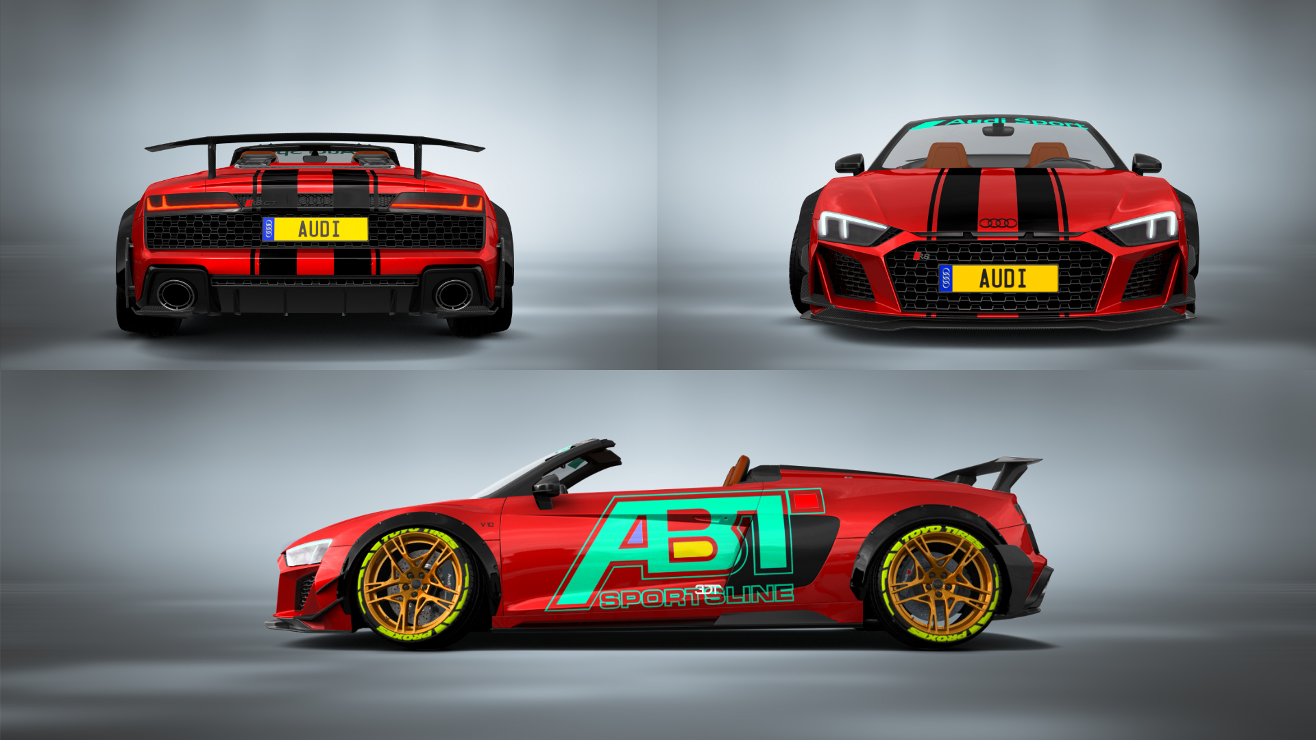 Audi R8 Spyder 2 Door Convertible 2019 Images