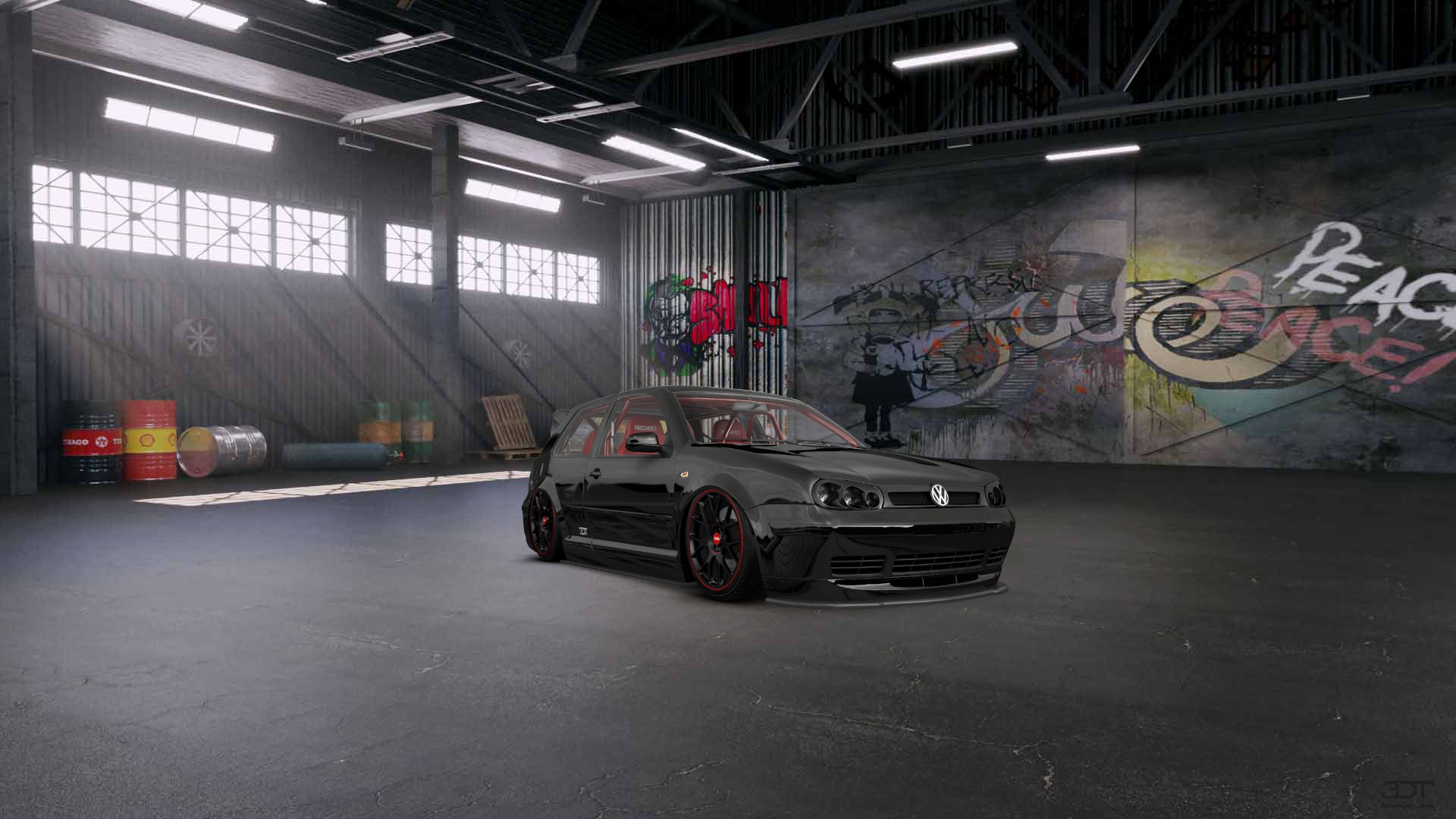 Volkswagen Golf 4 (mk4) 3 Door Hatchback 1997 tuning